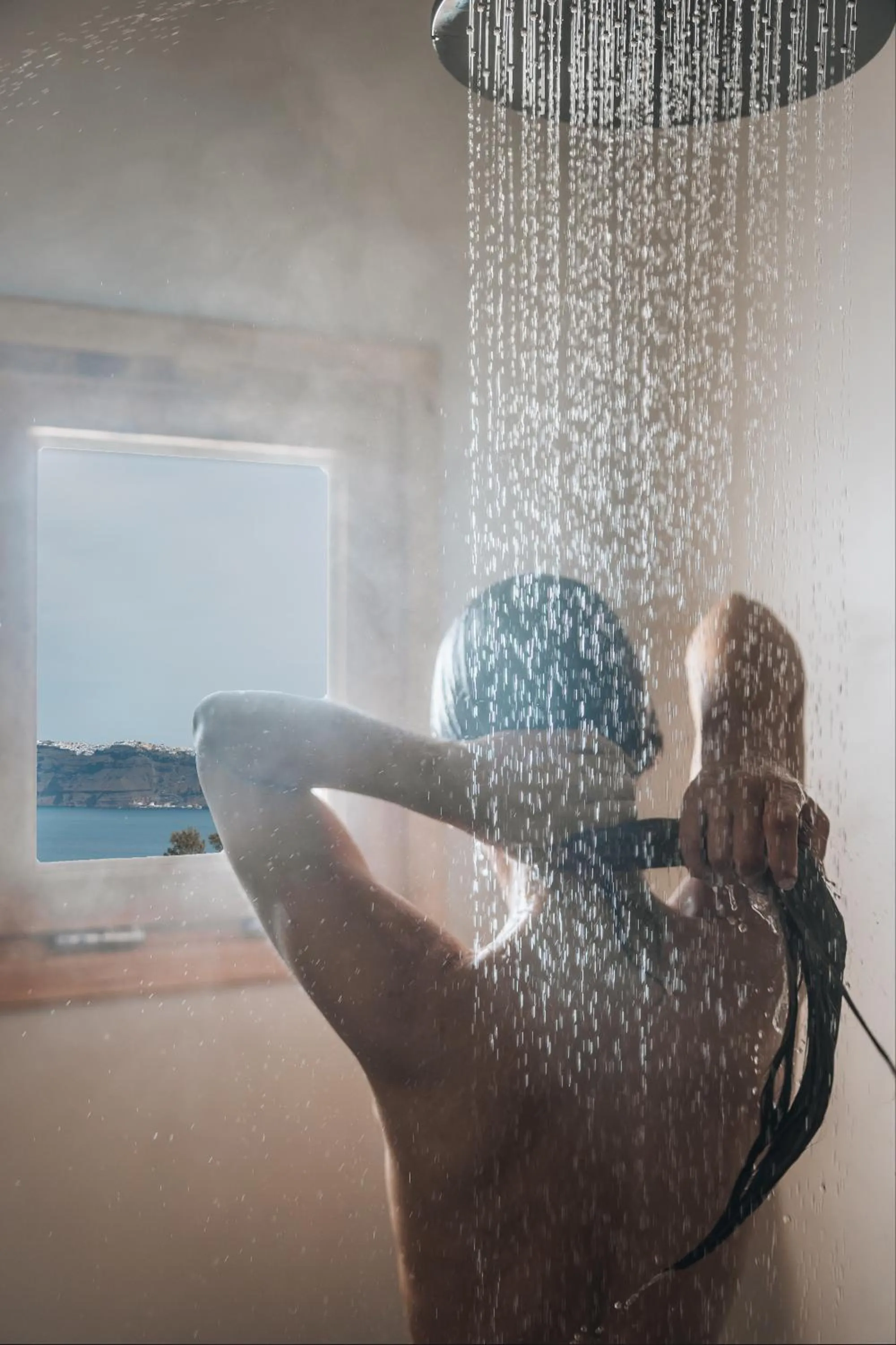 Bathroom in Divino Caldera