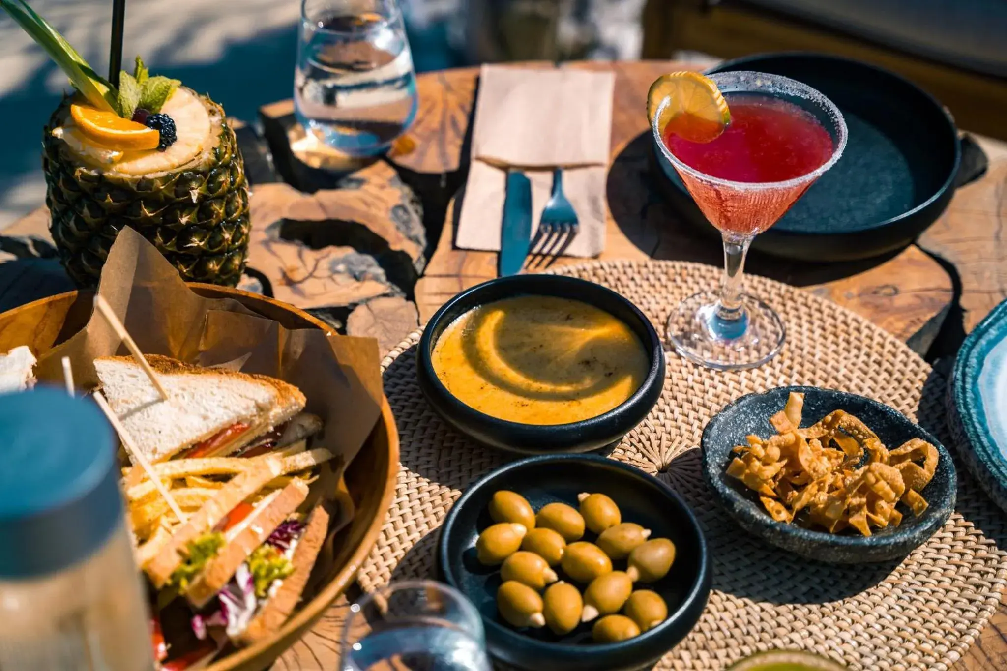 Food and drinks in Divino Caldera Food and drinks in Divino Caldera