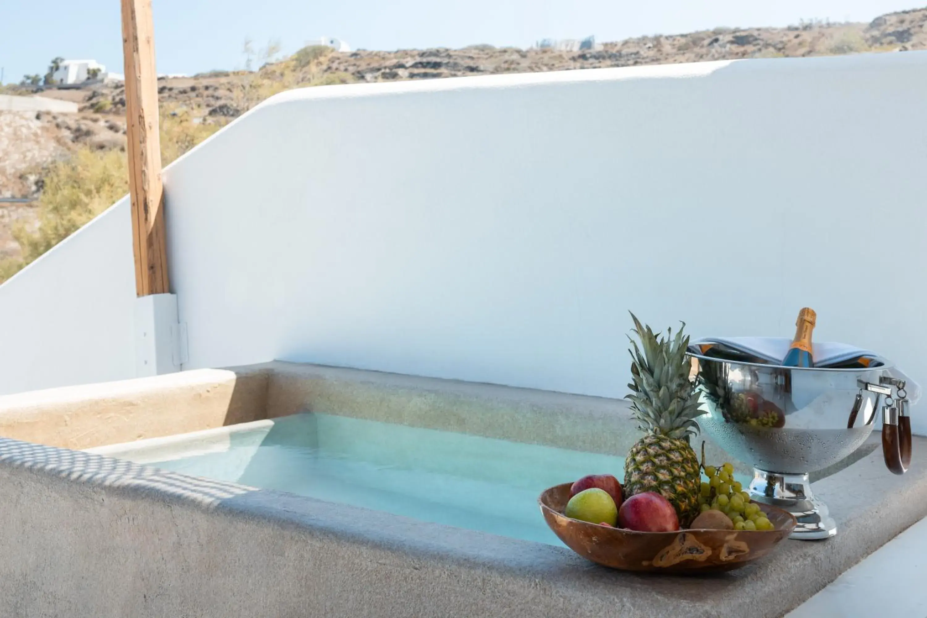 Swimming pool in Divino Caldera Swimming pool in Divino Caldera