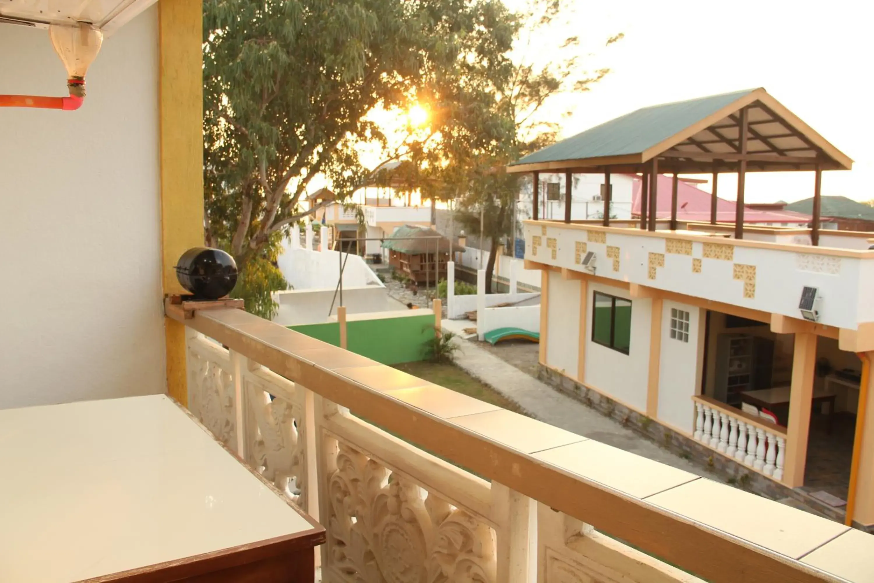 Patio in Good Guys Beach Resort Patio in Good Guys Beach Resort