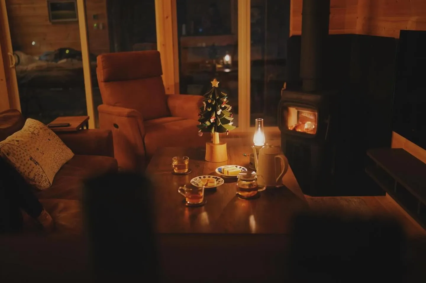 Living room in Chill Village