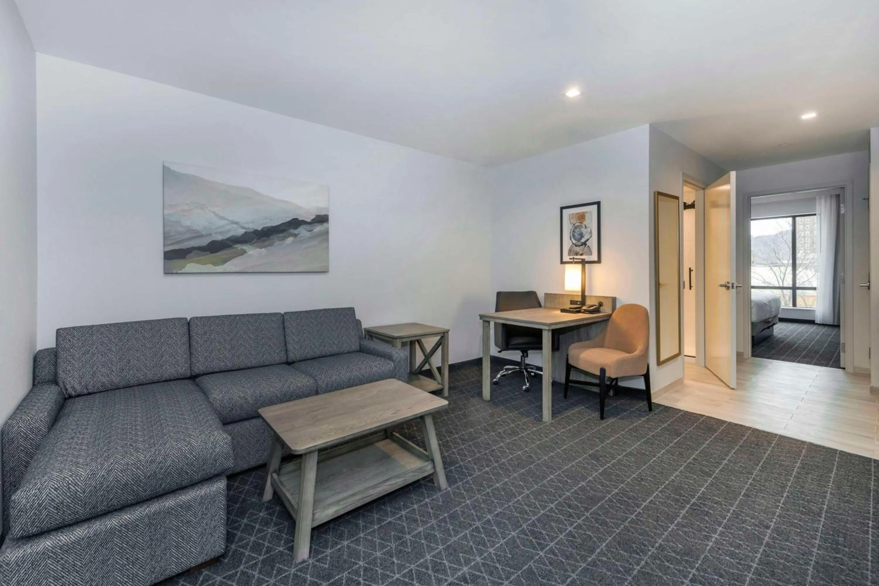 Living room in Embassy Suites By Hilton Asheville Downtown