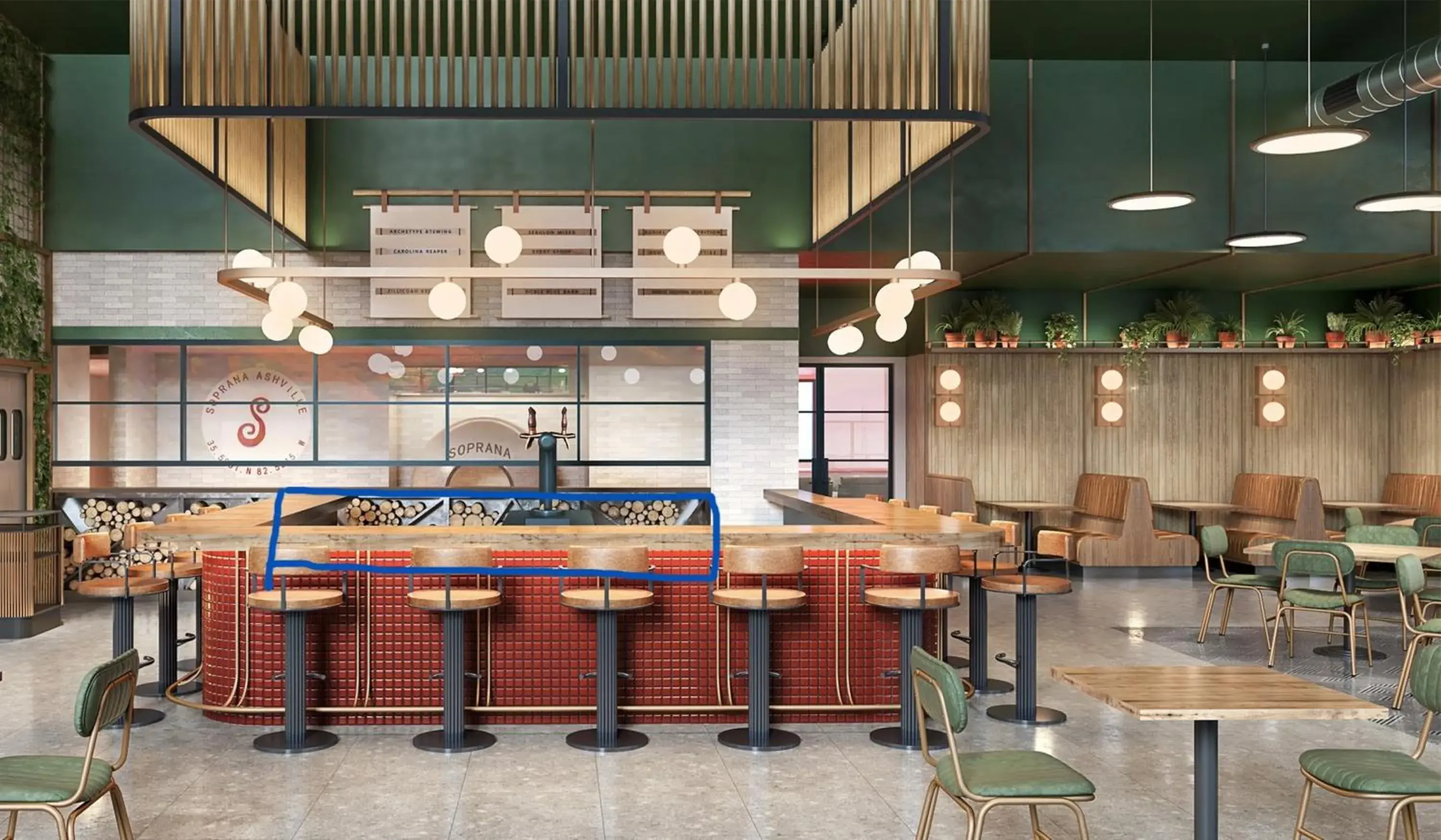 Restaurant/places to eat in Embassy Suites By Hilton Asheville Downtown Restaurant/places to eat in Embassy Suites By Hilton Asheville Downtown