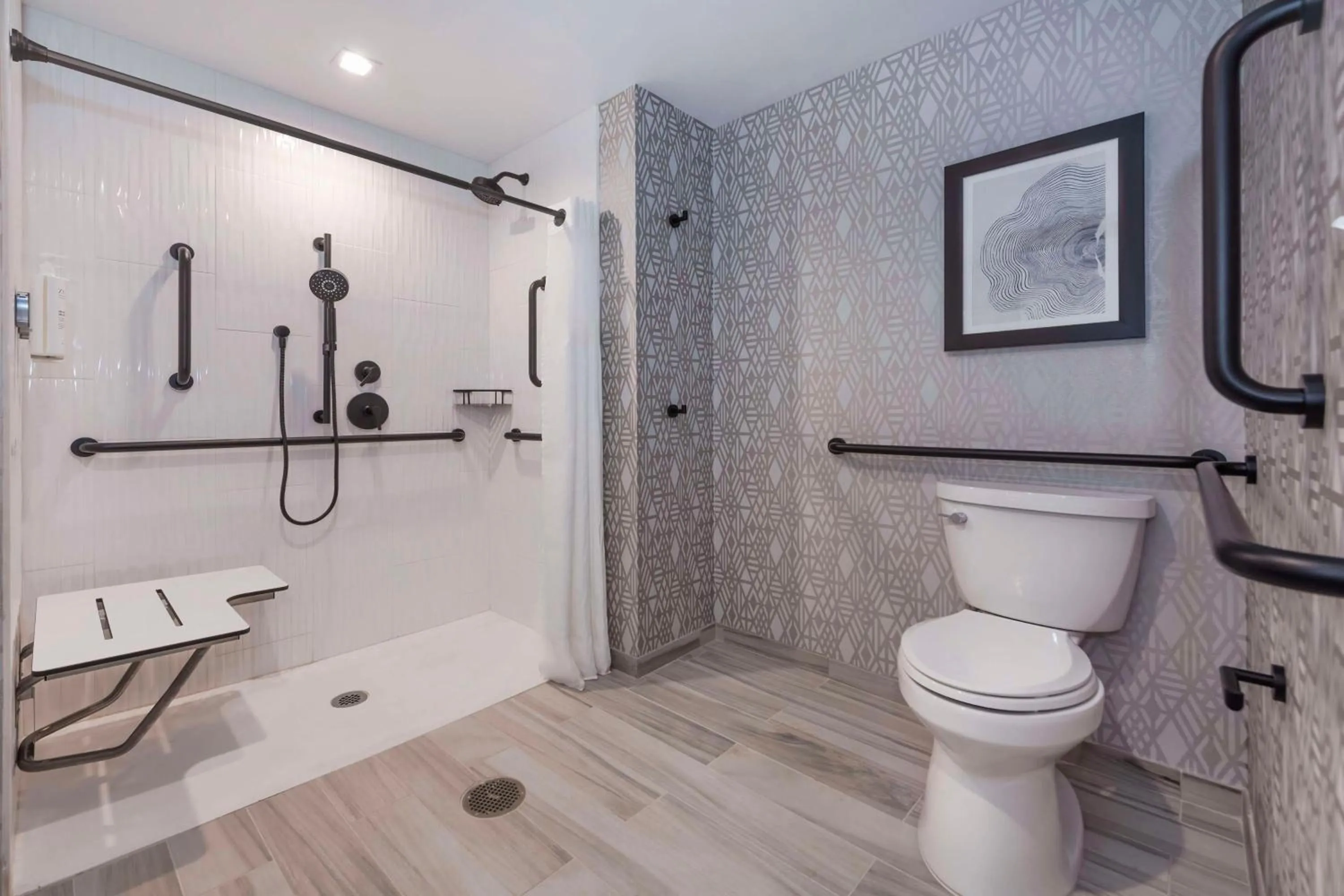 Shower in Embassy Suites By Hilton Asheville Downtown