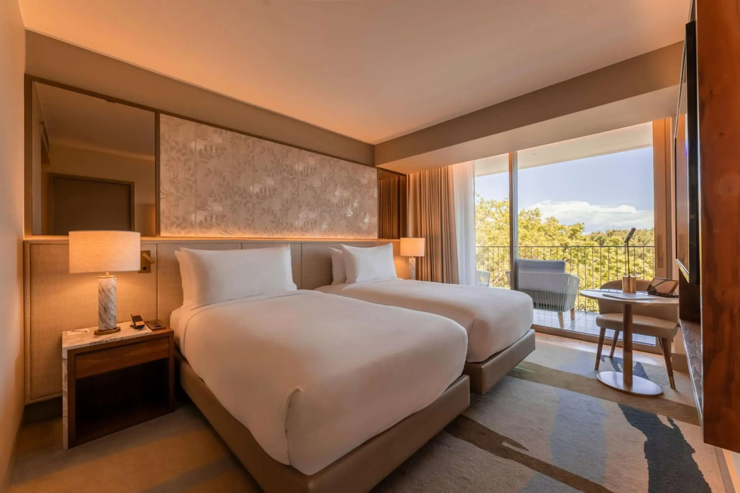 Twin Guest Room with Balcony in Legacy Hotel Cascais, Curio Collection By Hilton Twin Guest Room with Balcony in Legacy Hotel Cascais, Curio Collection By Hilton