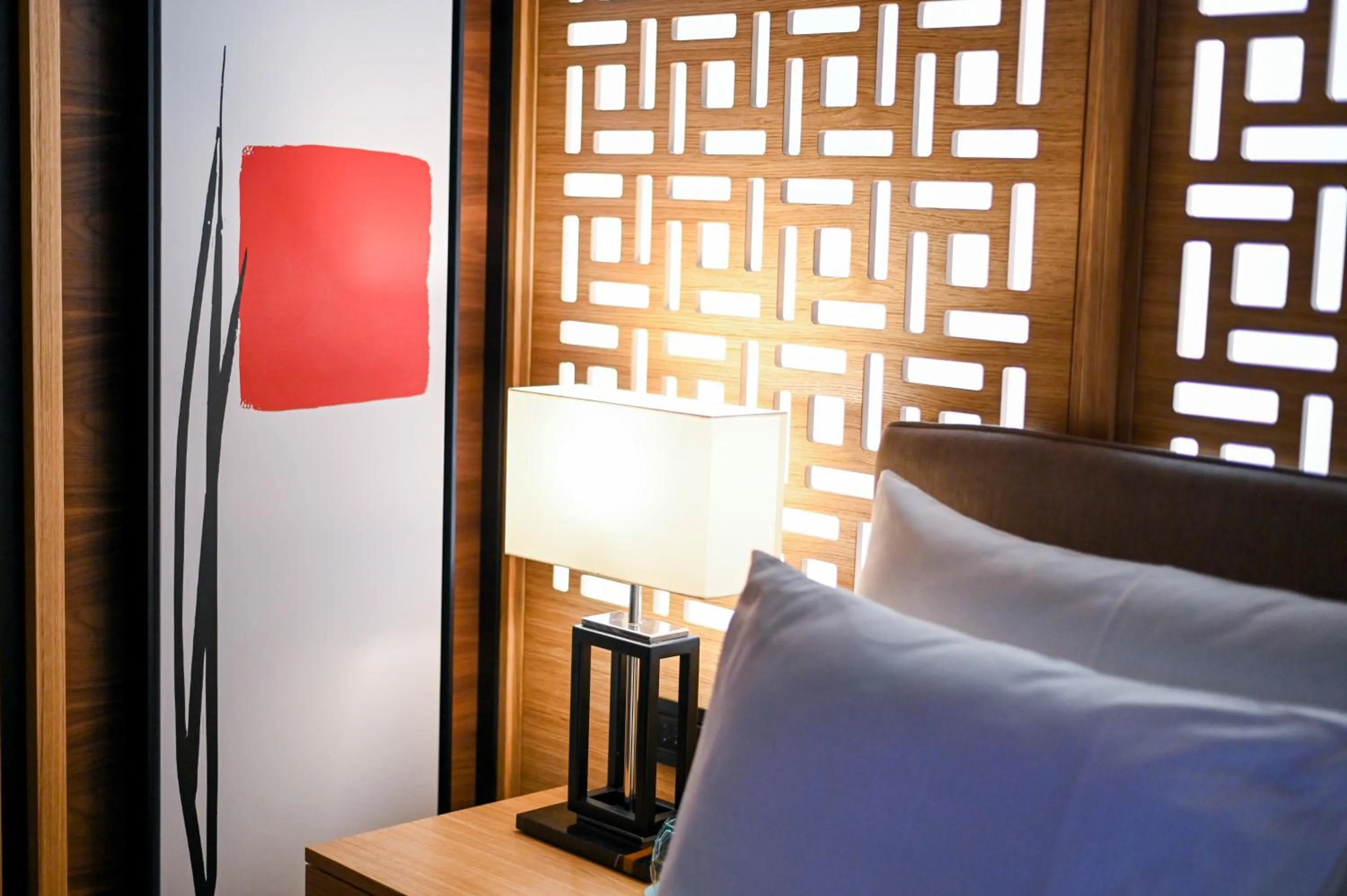 Bed in Hanami Design Hotel