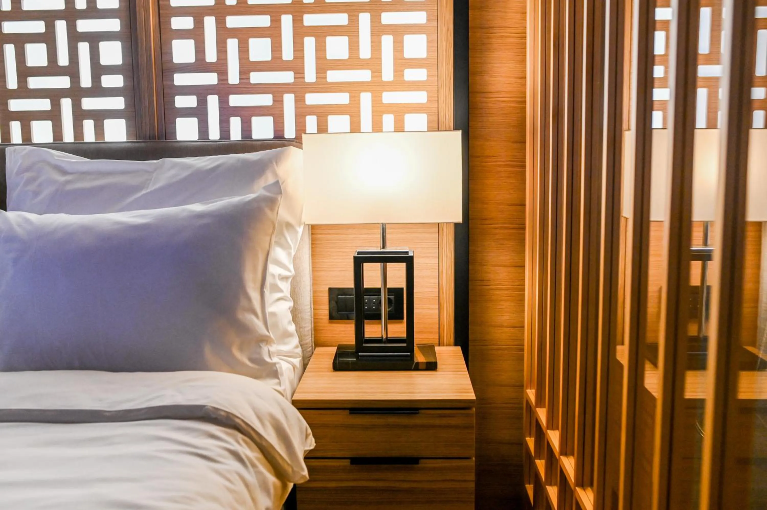 Bed in Hanami Design Hotel