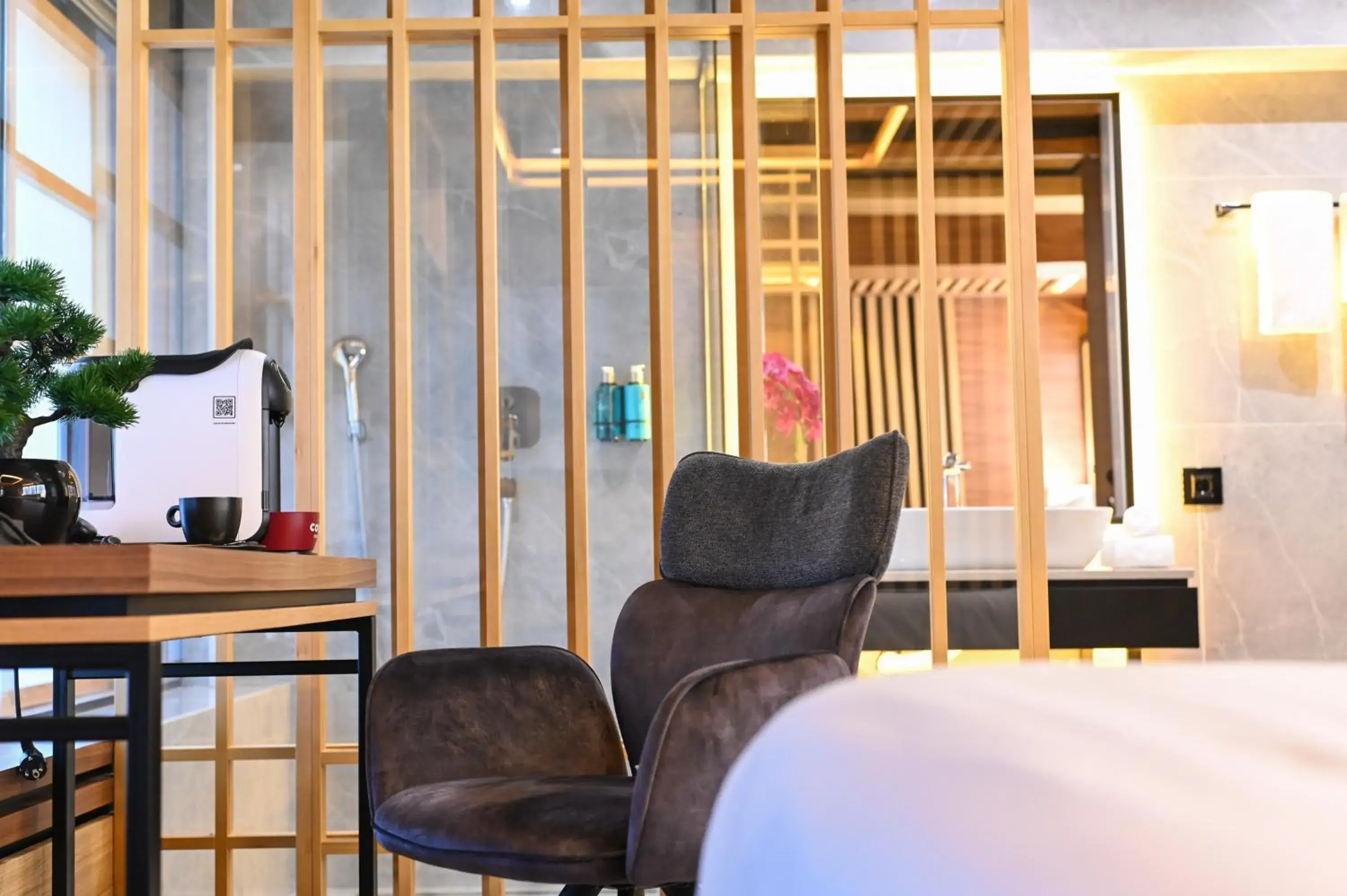 Bed in Hanami Design Hotel Bed in Hanami Design Hotel