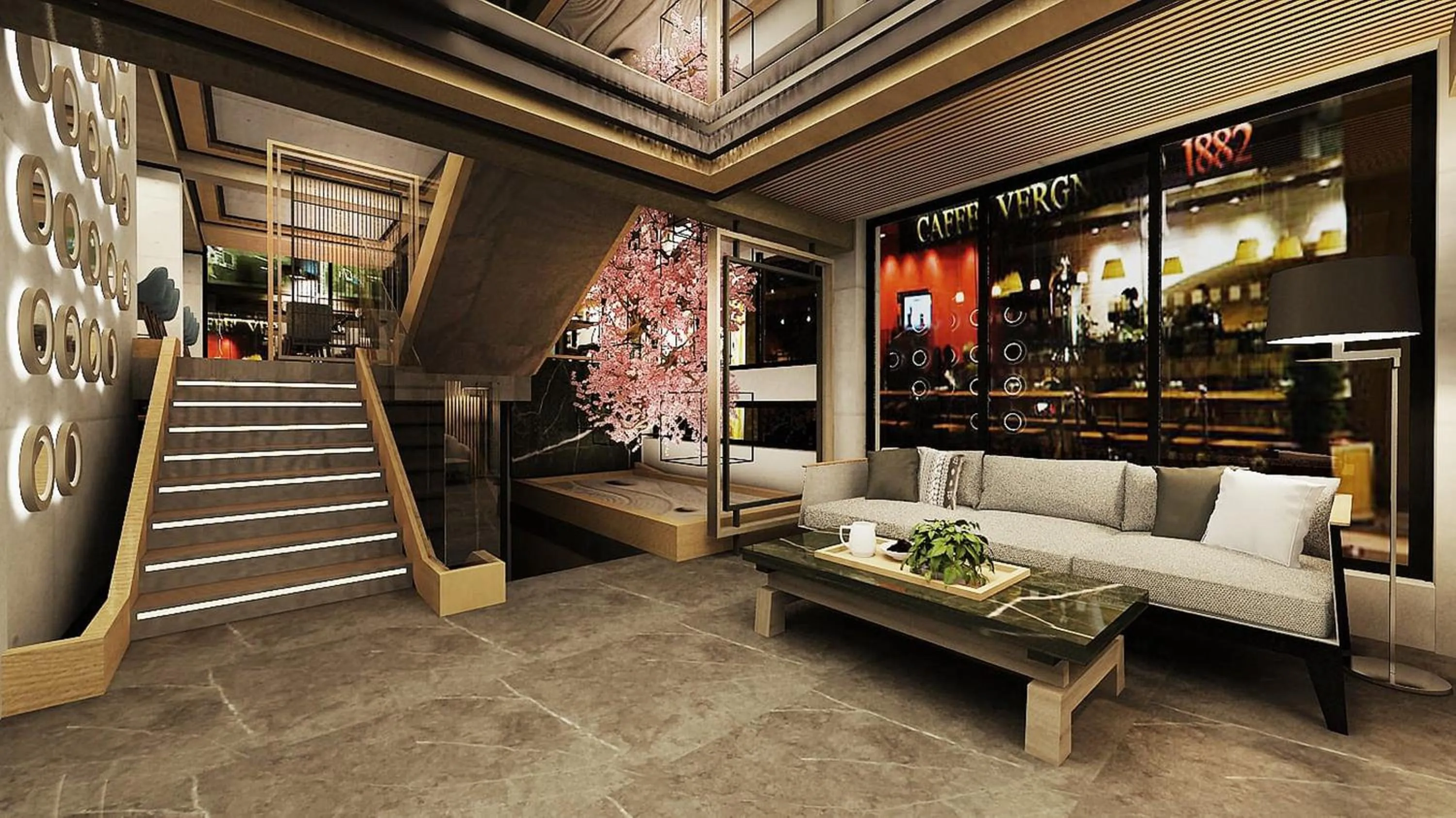 Living room in Hanami Design Hotel