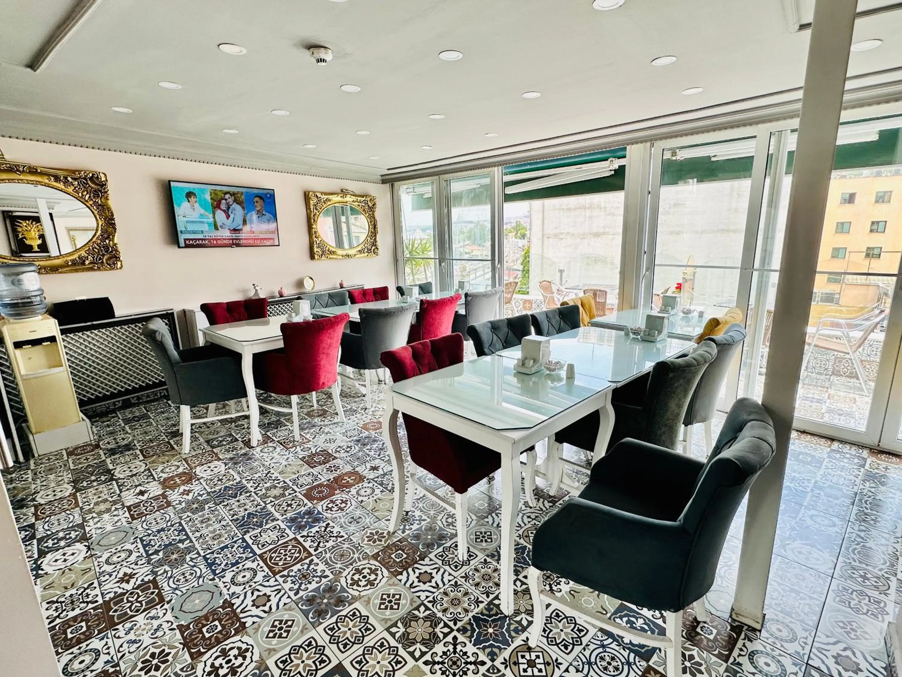 Buffet breakfast in Crowned Plus Hotel