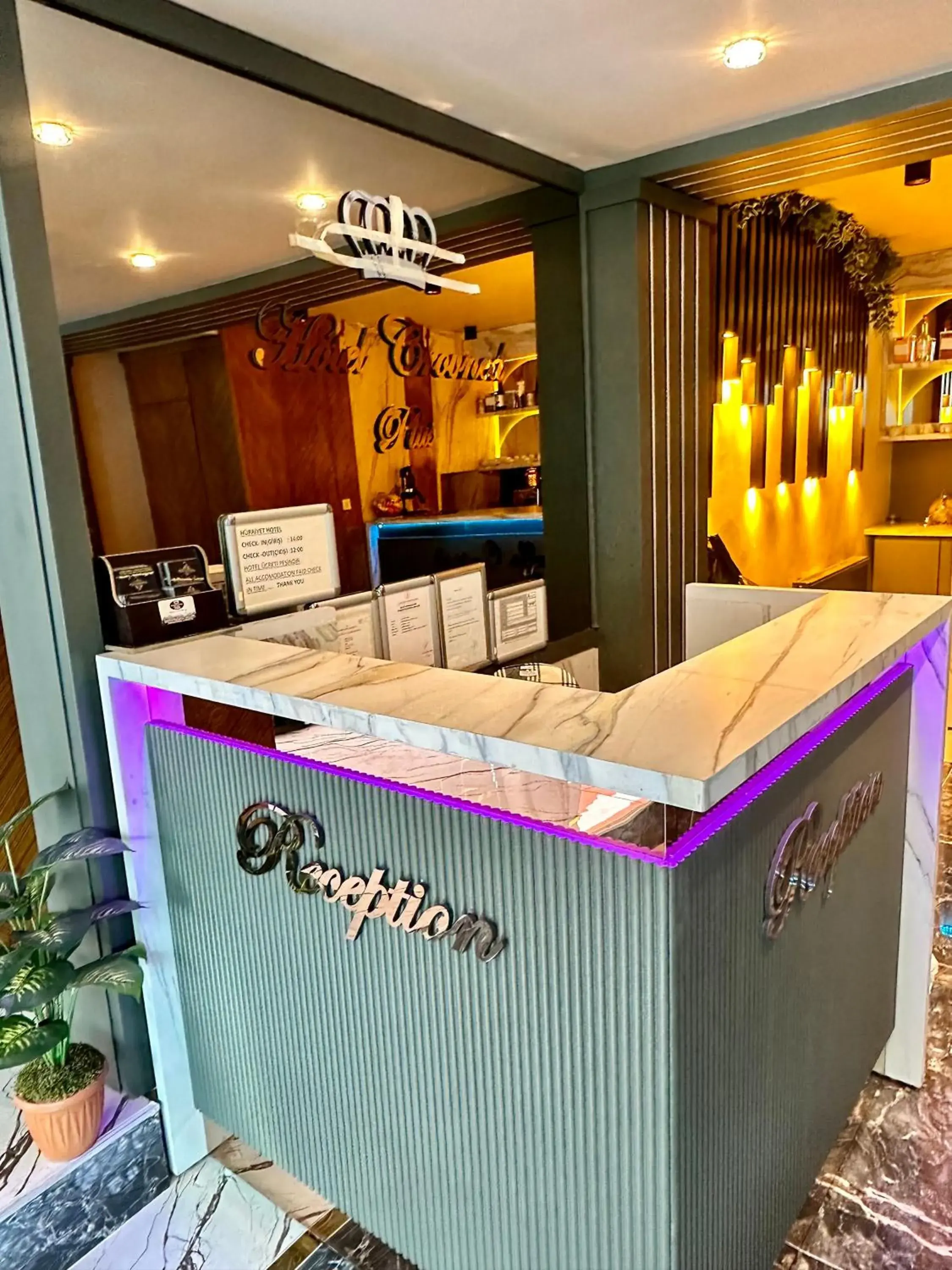 Lobby or reception in Crowned Plus Hotel Lobby or reception in Crowned Plus Hotel