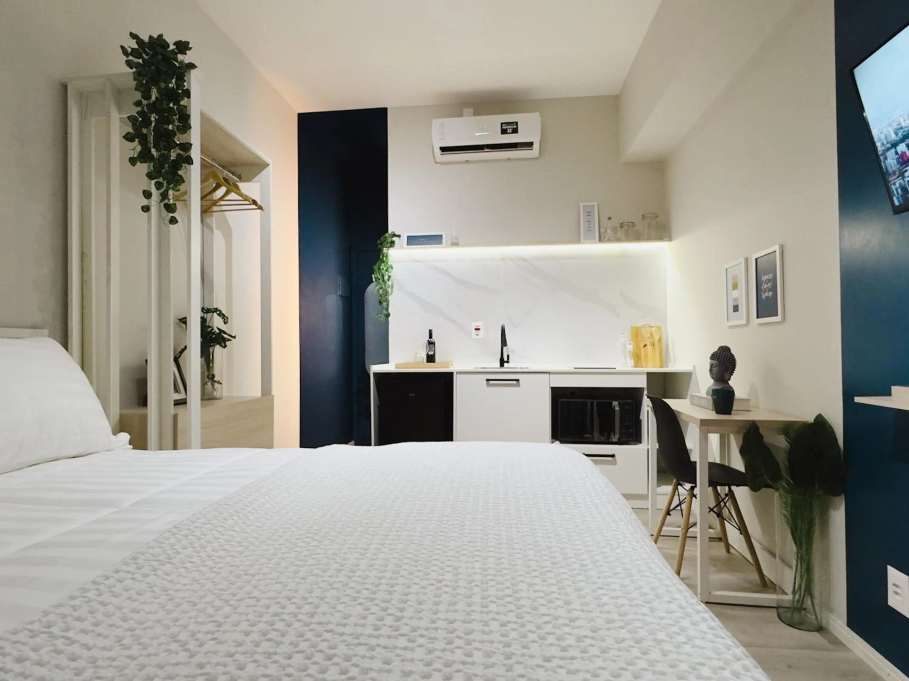 Bed in Apê Metrô Higienópolis Mackenzie