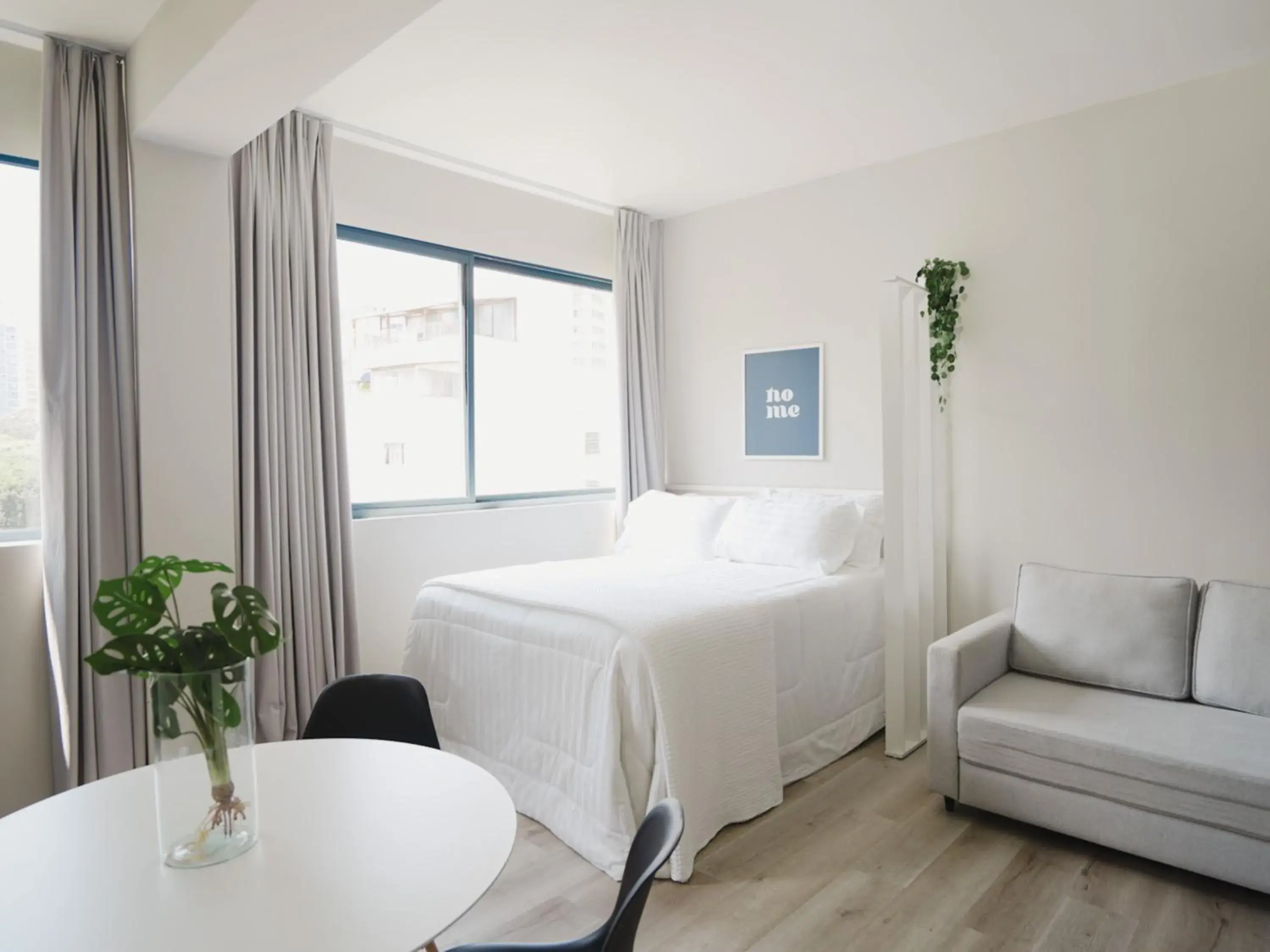 Bed in Apê Metrô Higienópolis Mackenzie Bed in Apê Metrô Higienópolis Mackenzie