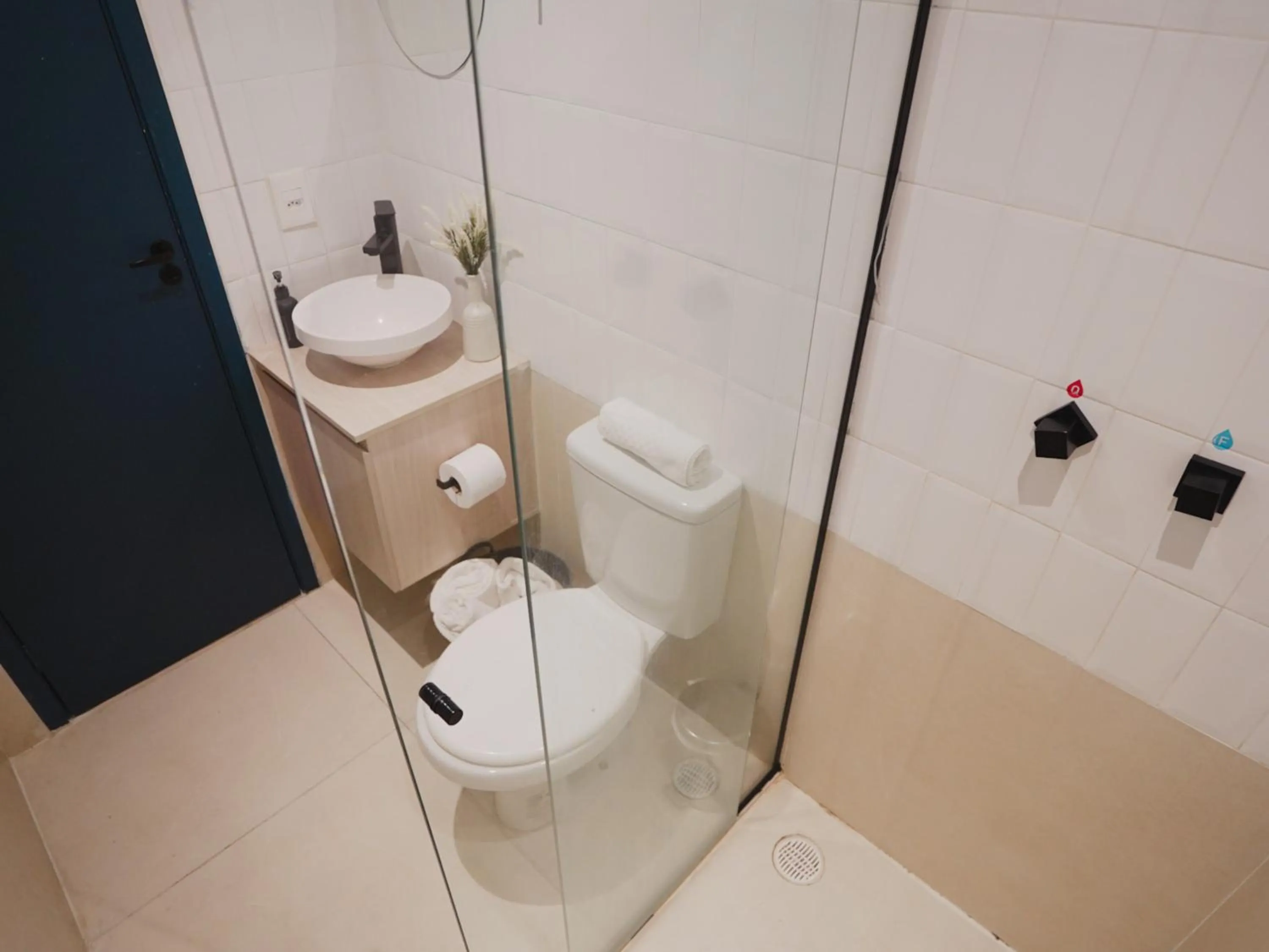 Toilet in Apê Metrô Higienópolis Mackenzie