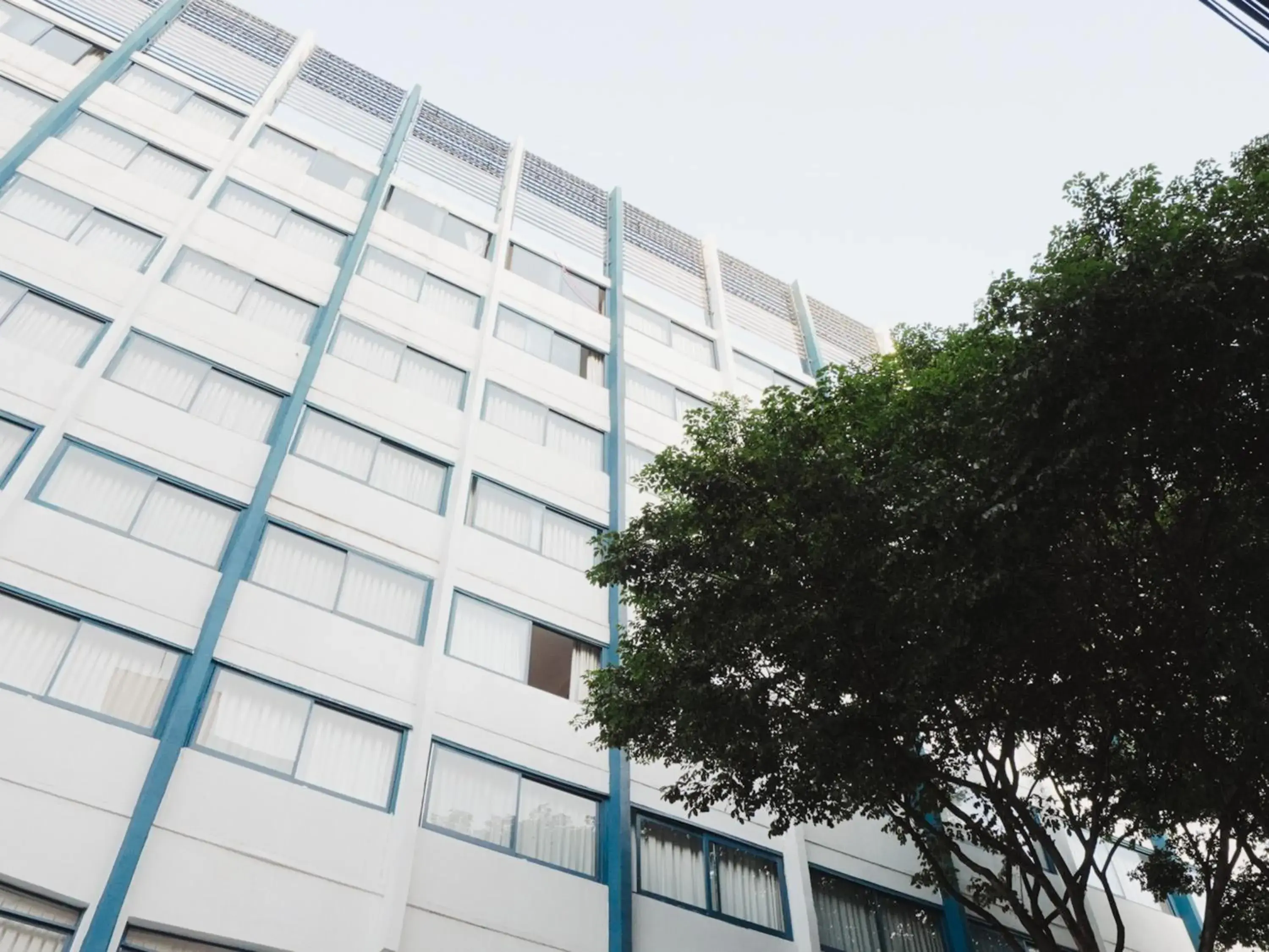 Property building in Apê Metrô Higienópolis Mackenzie Property building in Apê Metrô Higienópolis Mackenzie