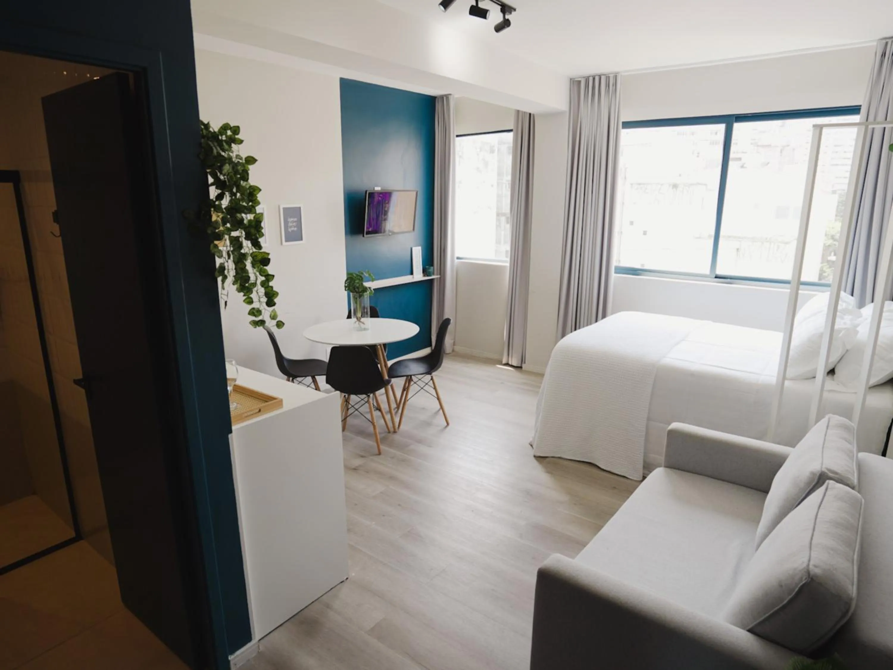 Bed in Apê Metrô Higienópolis Mackenzie