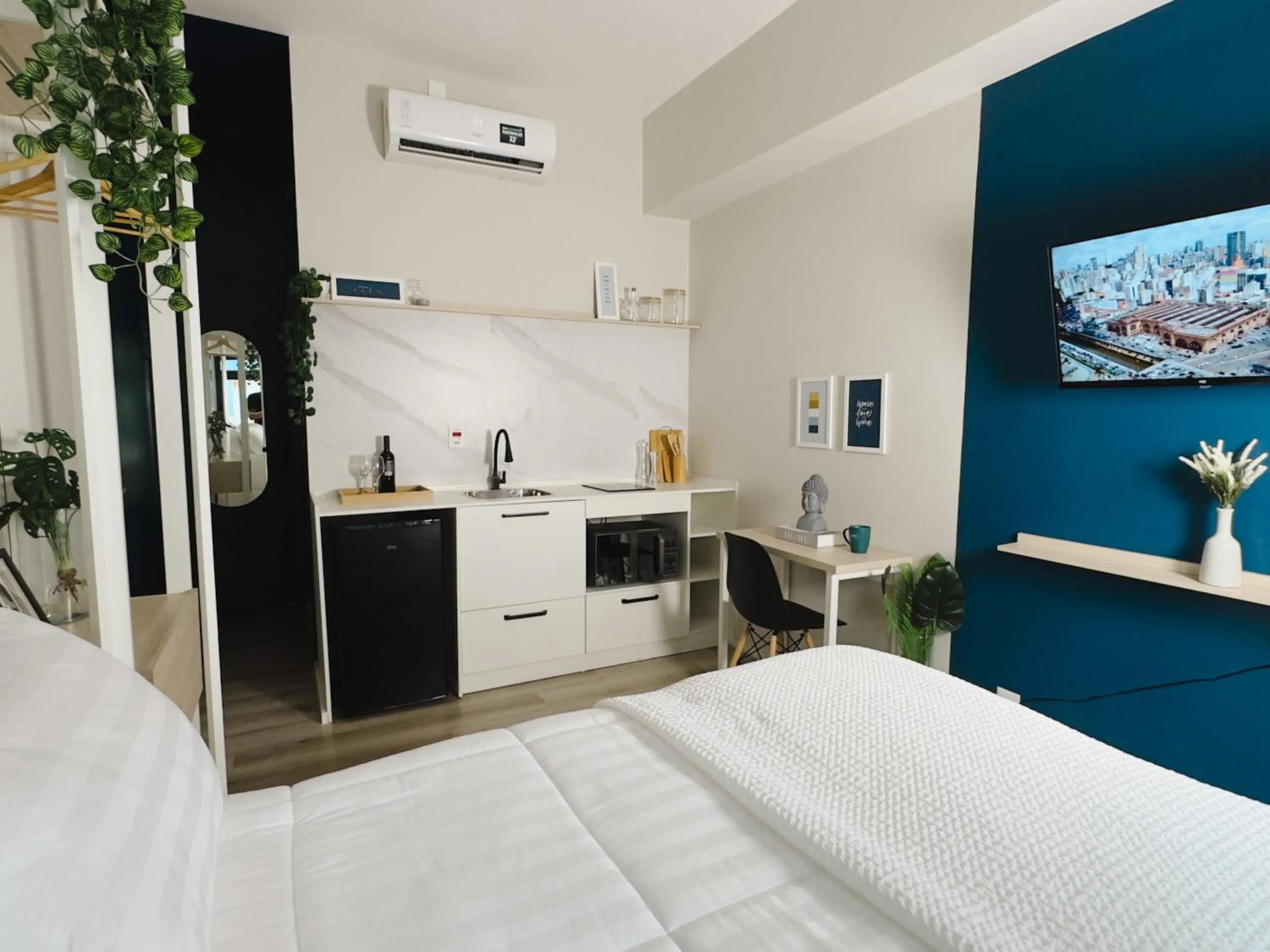 Bed in Apê Metrô Higienópolis Mackenzie