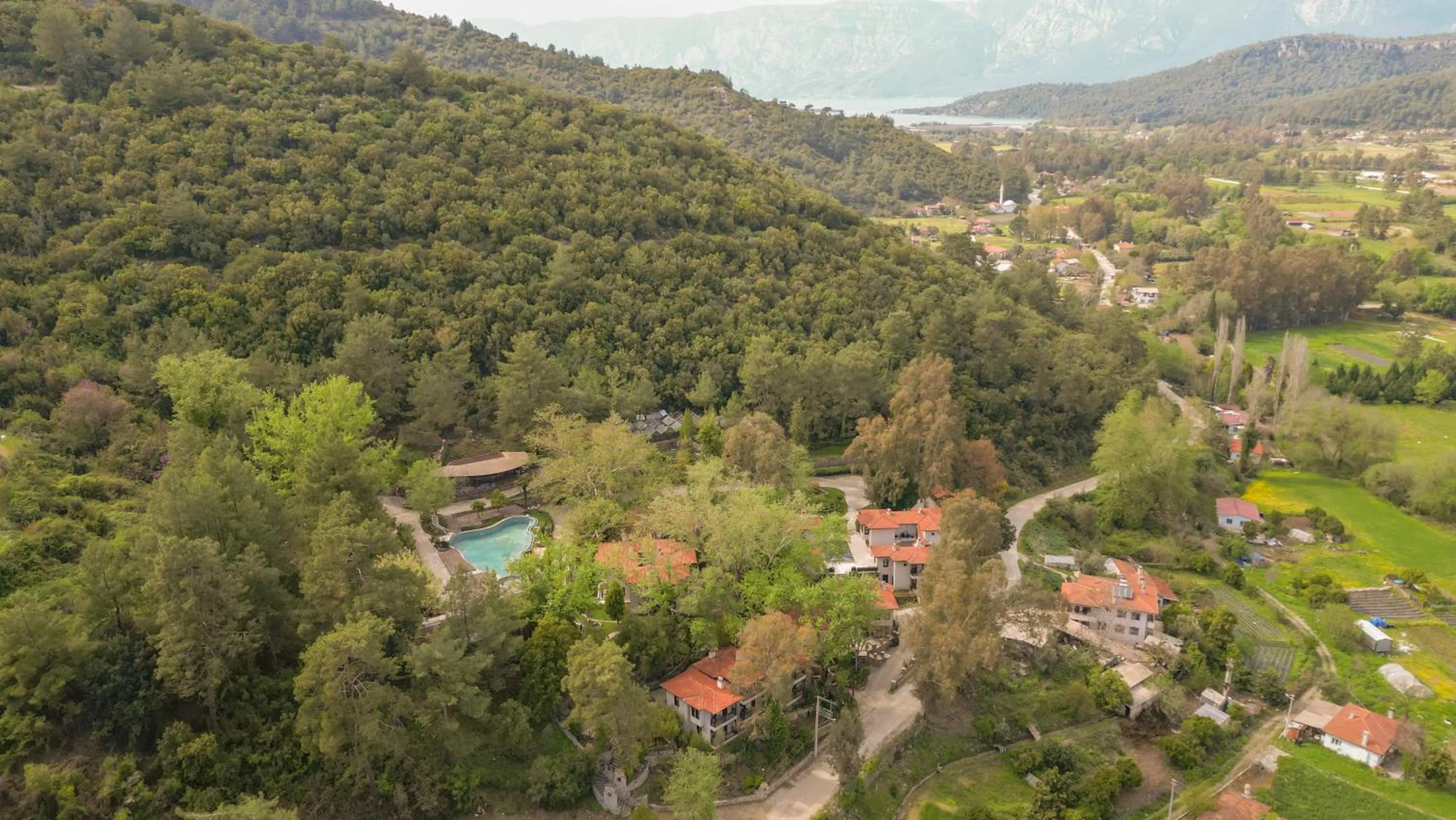Bird's eye view in Nuup Hotel