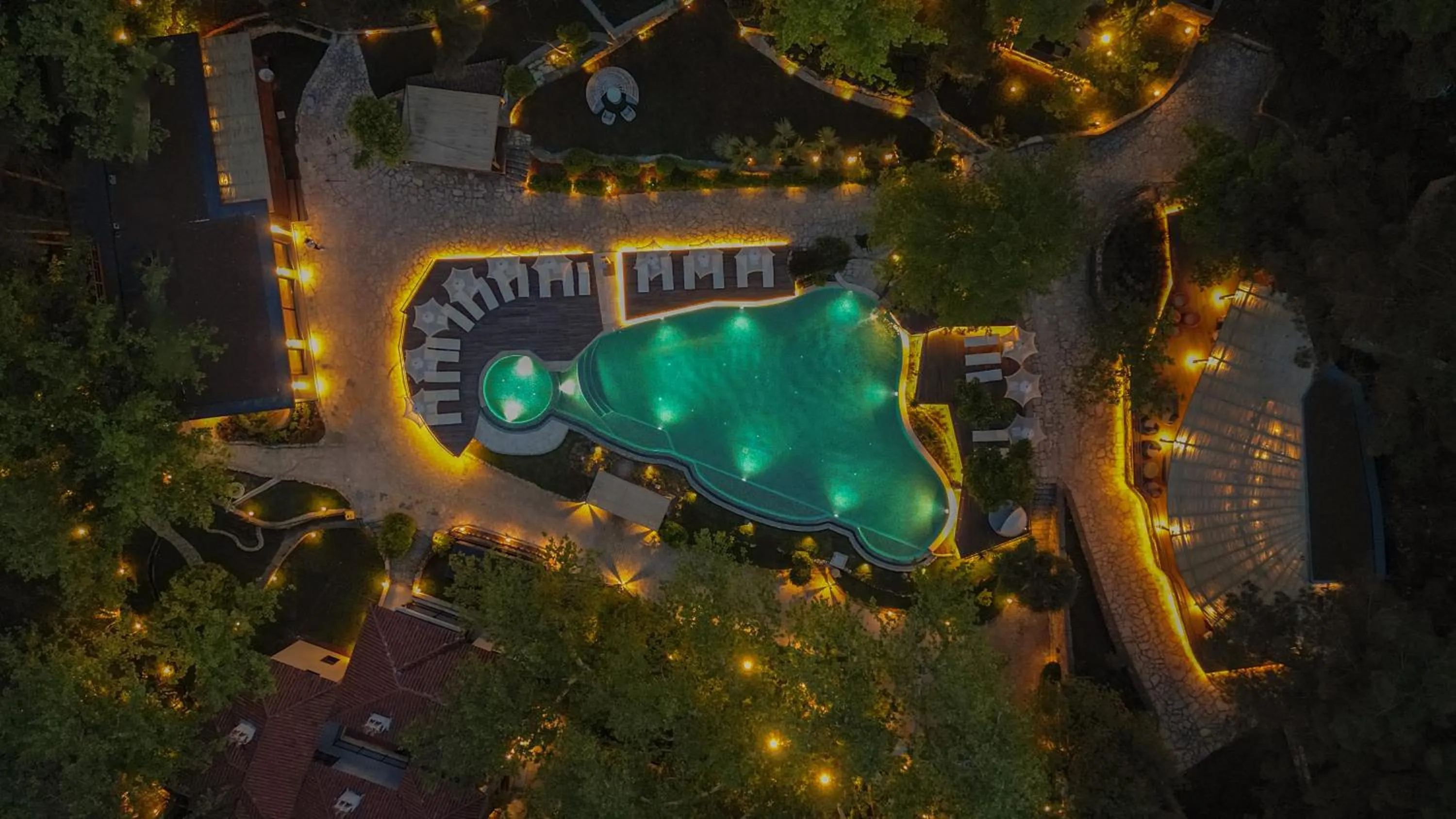 Pool view in Nuup Hotel