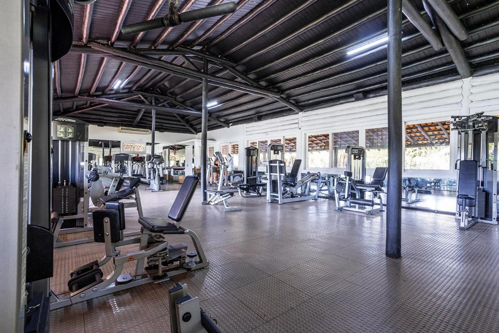 Fitness centre/facilities in Reserva Jacumã Boutique Hotel