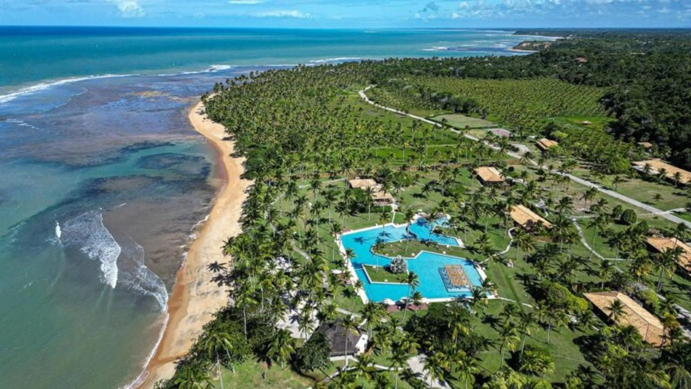 Bird's eye view in Reserva Jacumã Boutique Hotel