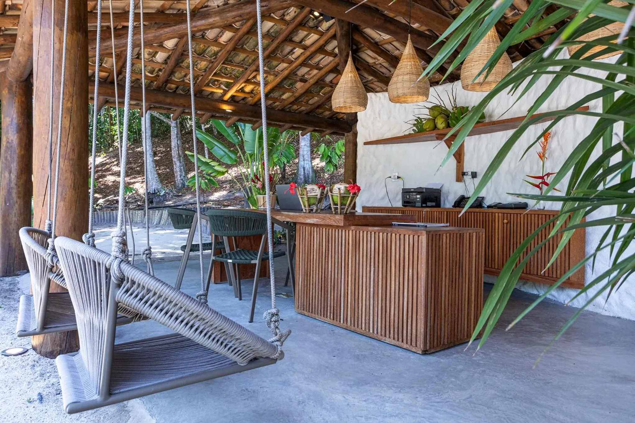 Lobby or reception in Reserva Jacumã Boutique Hotel