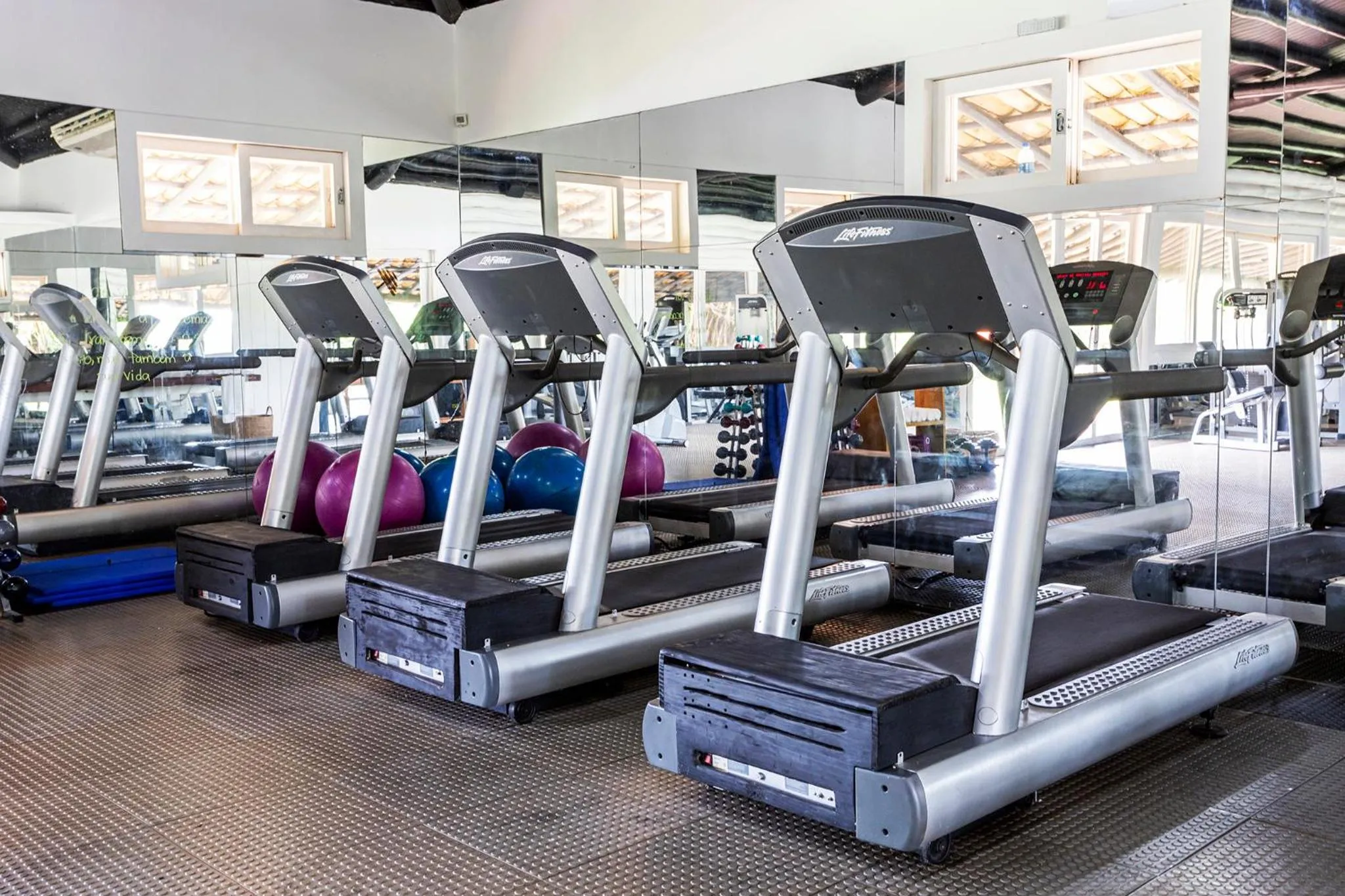 Fitness centre/facilities in Reserva Jacumã Boutique Hotel