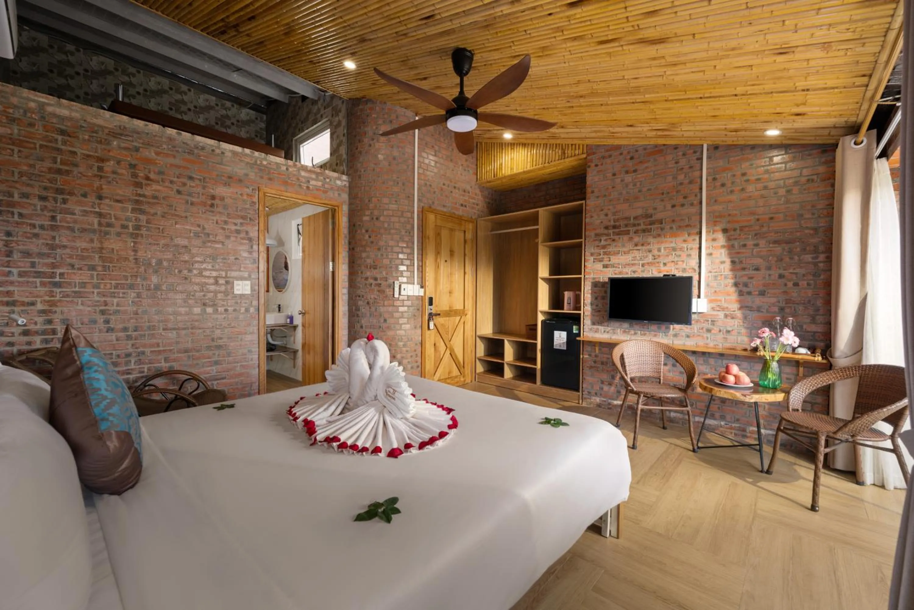 Photo of the whole room in Hoi An Golden Bamboo An Bang Beach Villa & Spa