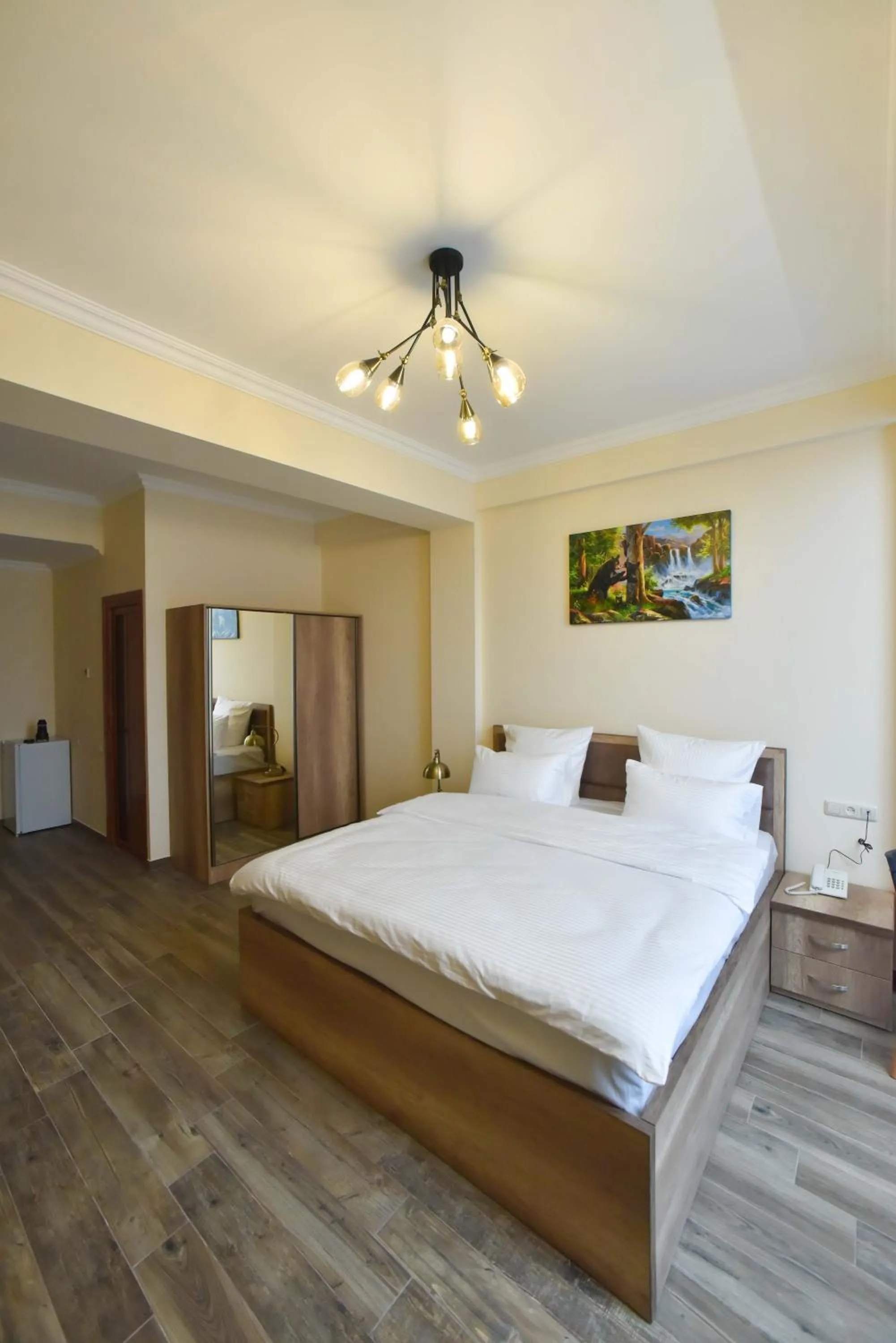 Bed in Altunyan Hotel