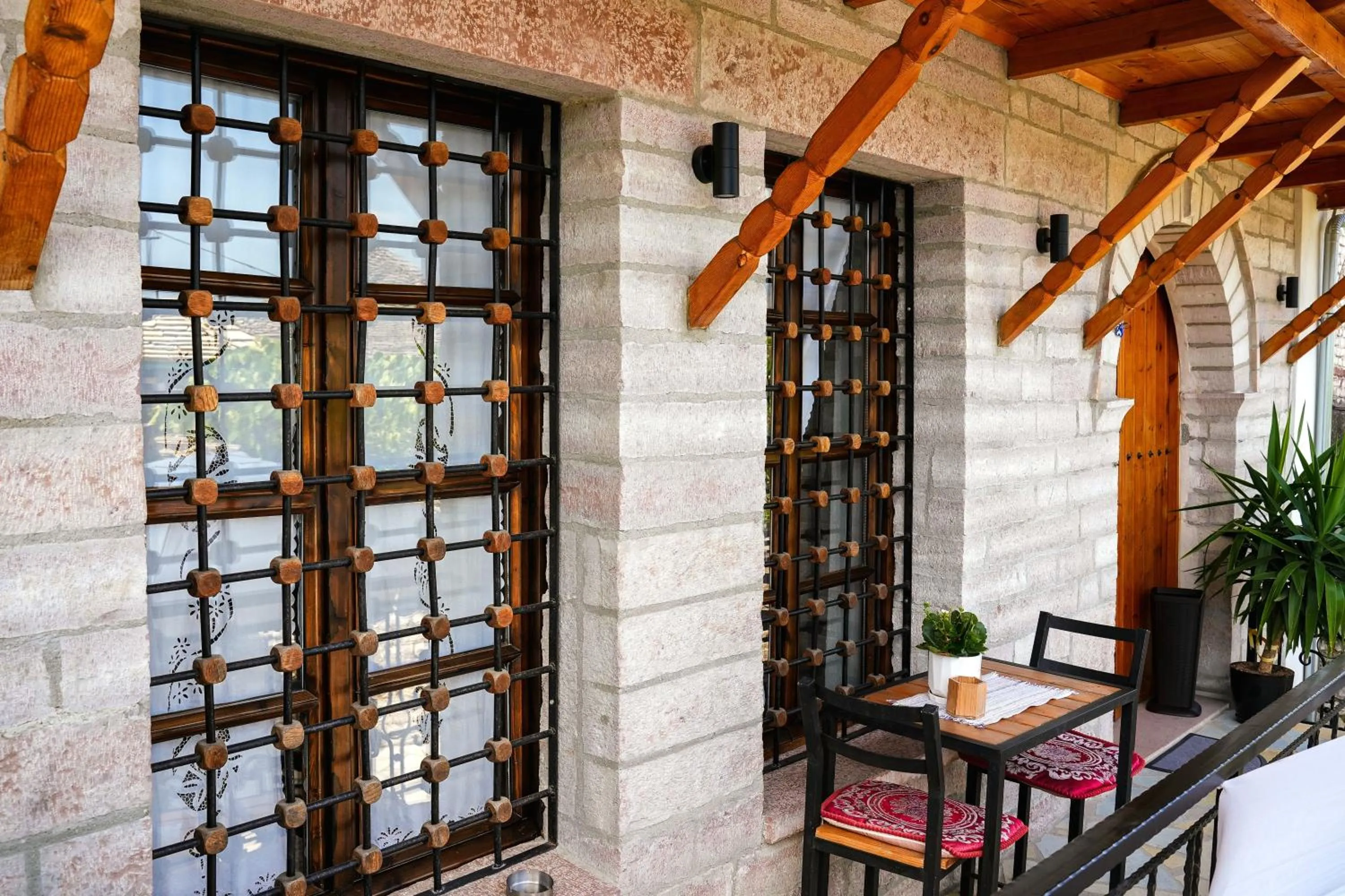 Balcony/Terrace in Porta7 Hotel