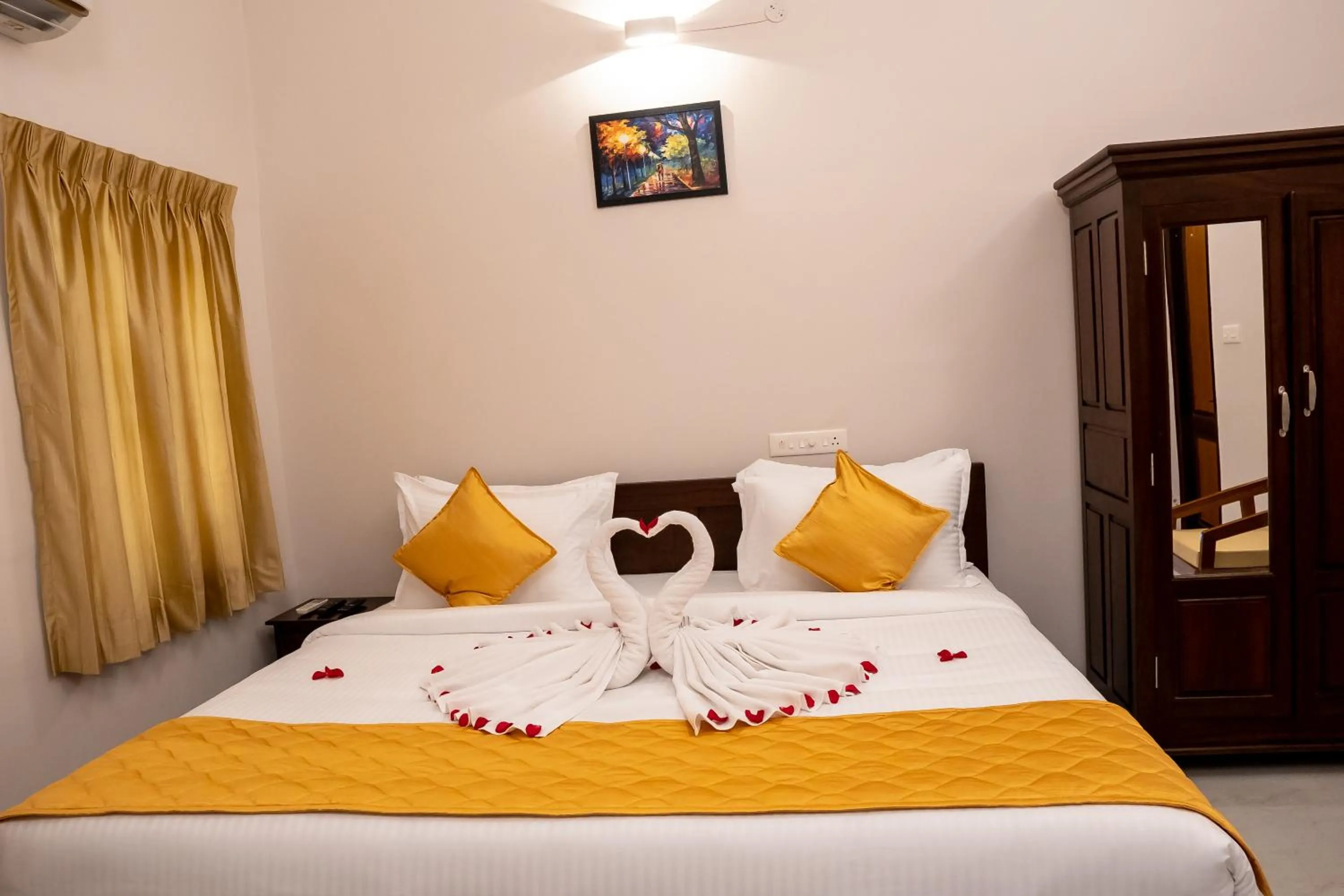 Bed in Palais de Pondichéry