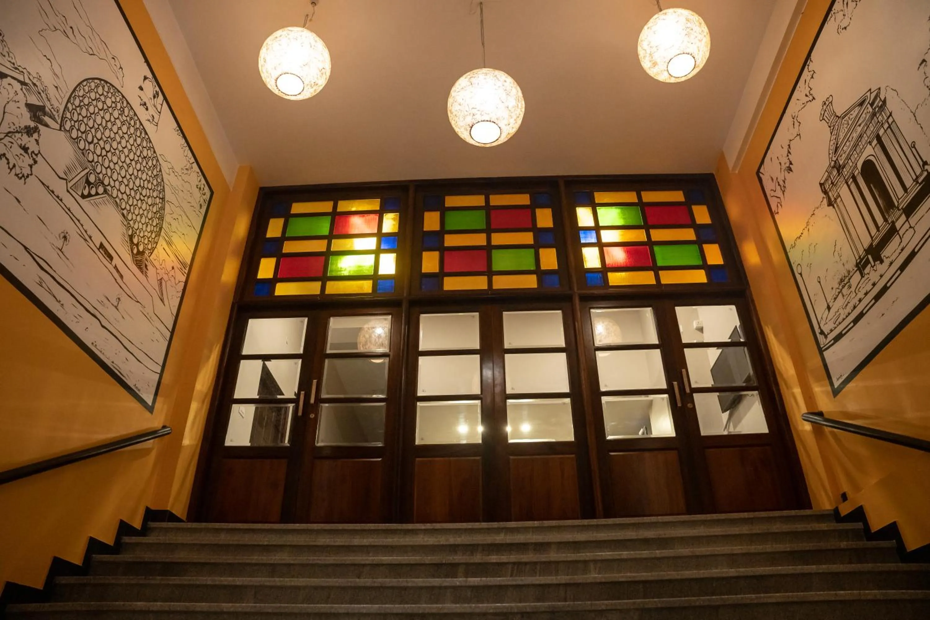 Facade/entrance in Palais de Pondichéry