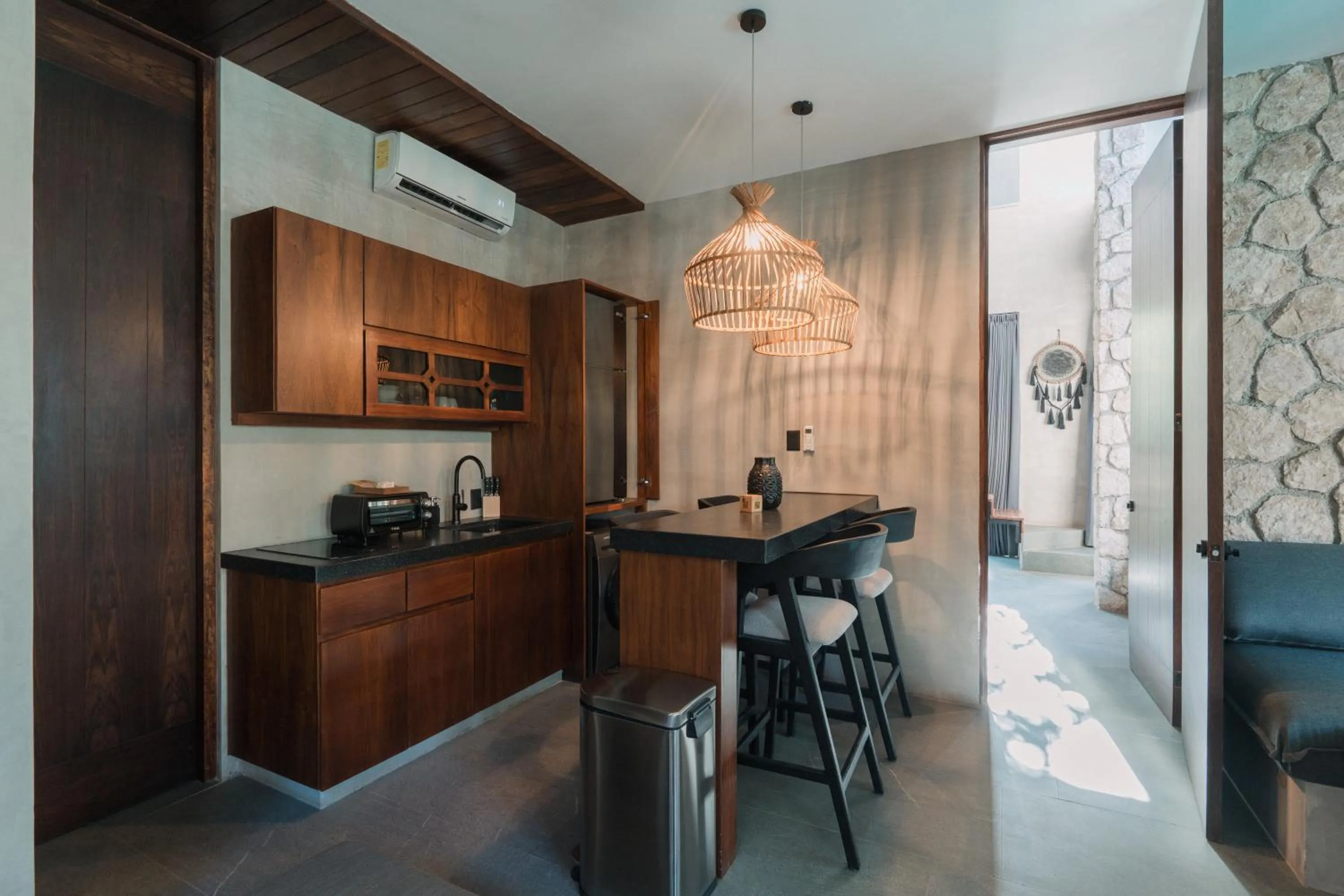 kitchen in Siwa Tulum Unique Hotel & Spa