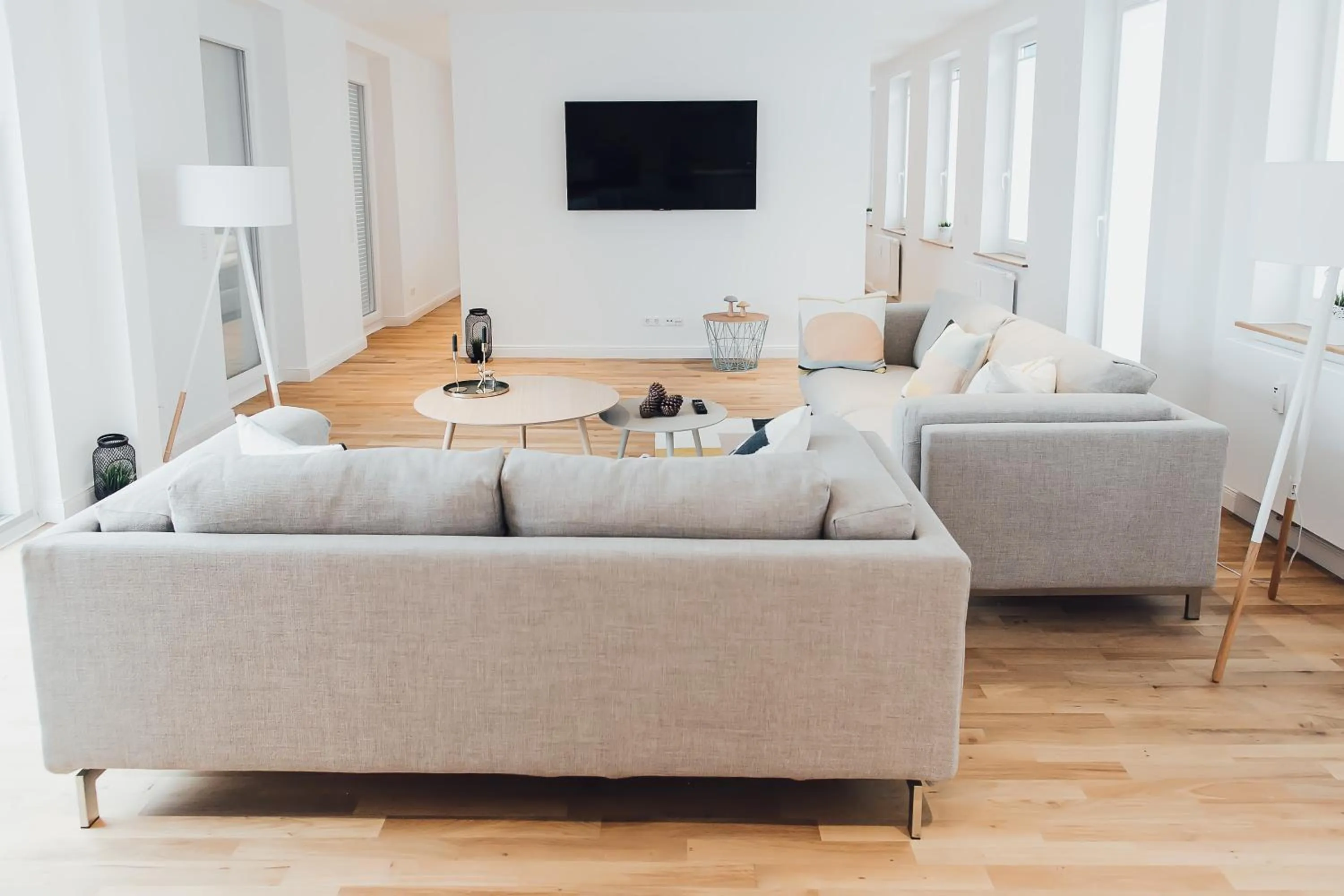 Living room in Louis & Louise Penthouse I Digital Check In