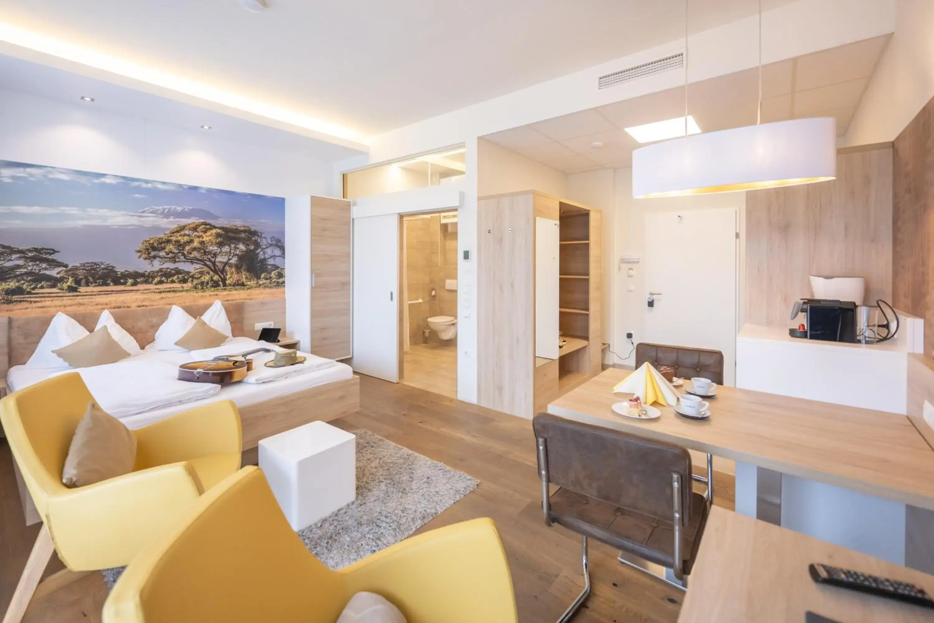 Bed in PM-PremiumAPART Strassgang Bed in PM-PremiumAPART Strassgang