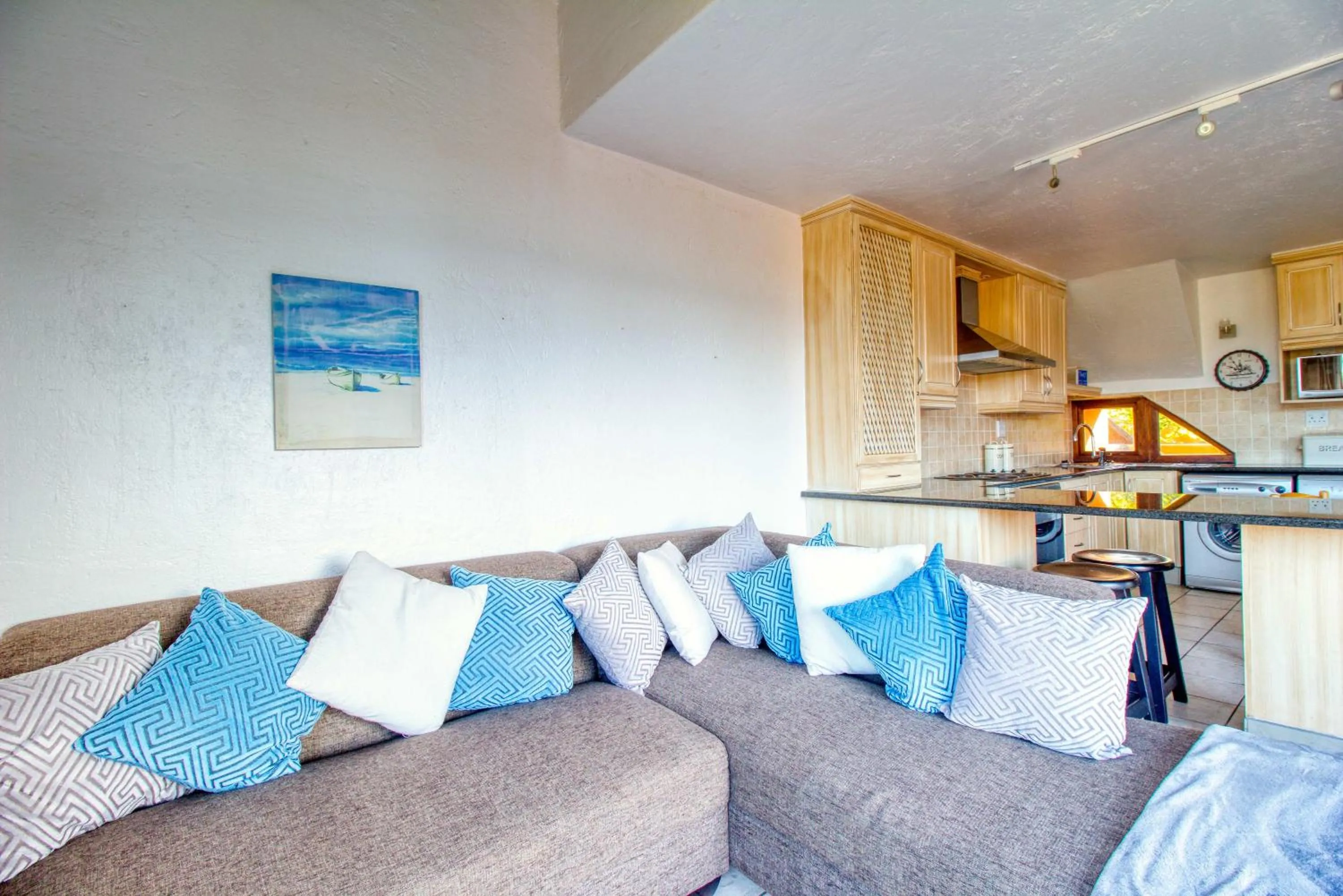 Seating area in San Lameer Villa 1916 by Top Destinations Rentals