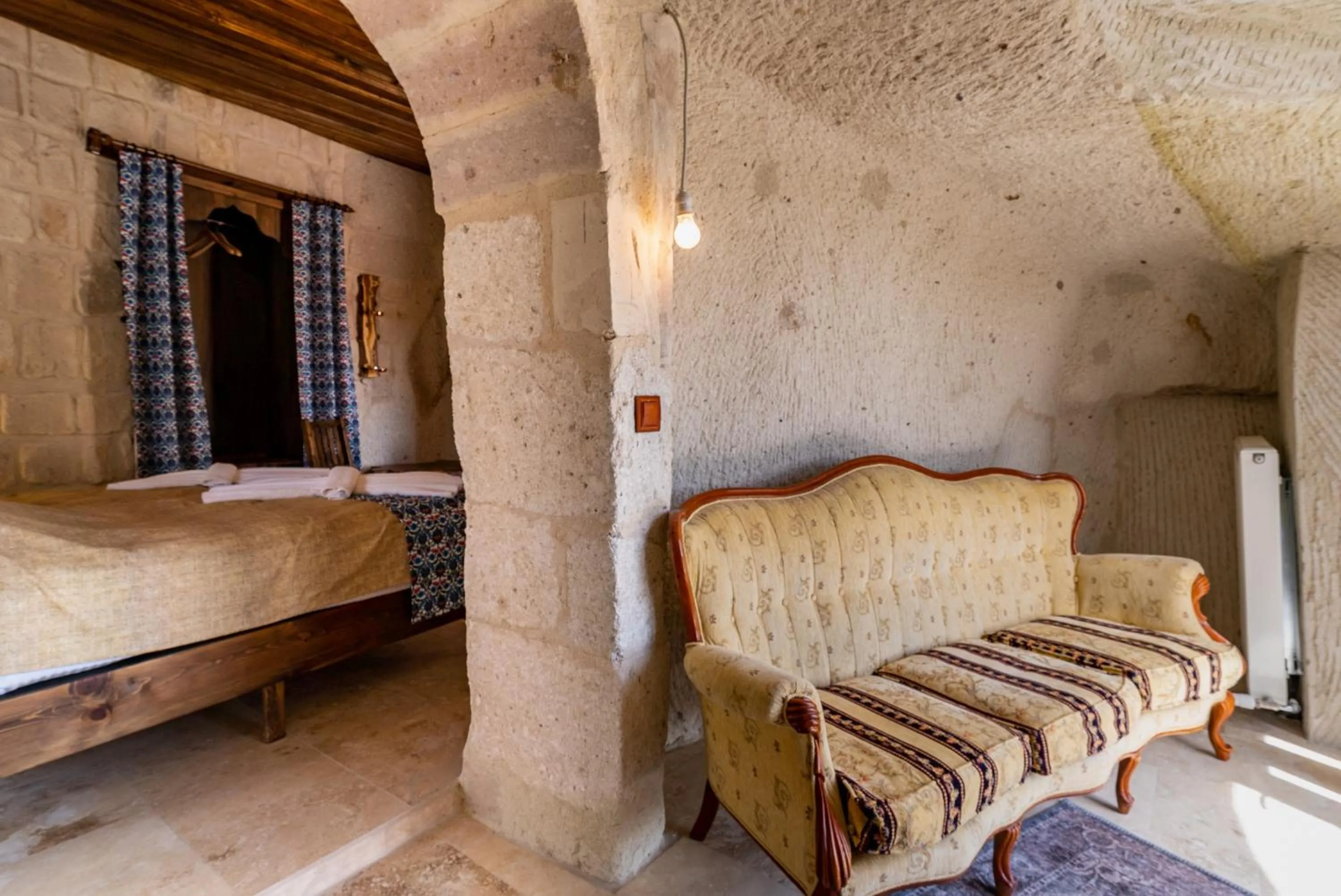Living room, Bed in Cappadocia inans Cave & Swimming Pool Hot