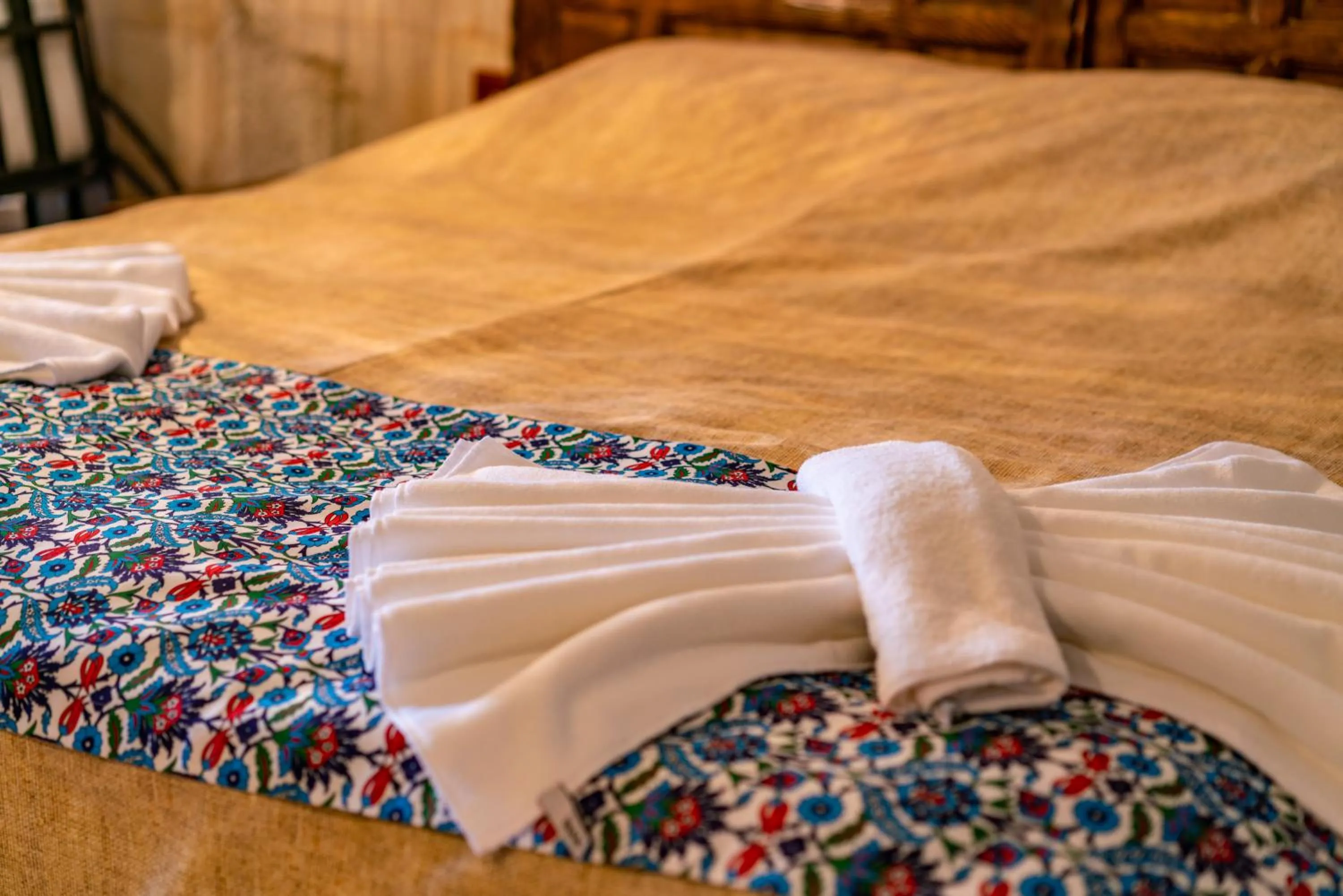 towels, Bed in Cappadocia inans Cave & Swimming Pool Hot