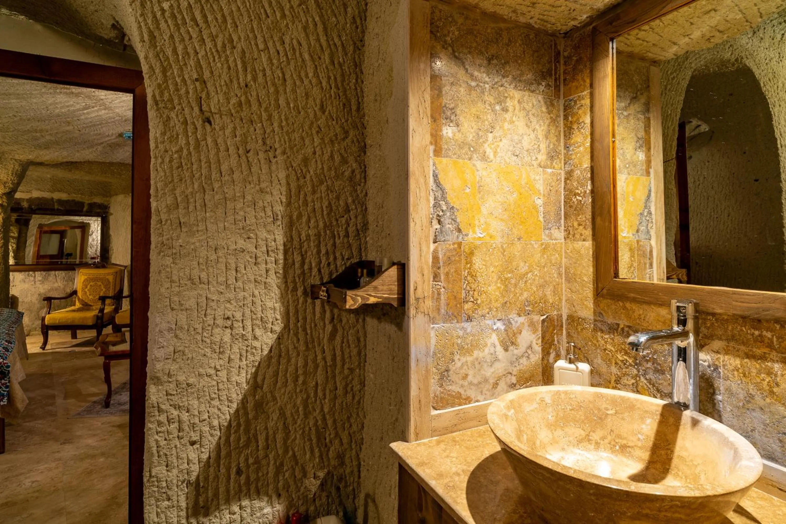 Bathroom in Cappadocia inans Cave & Swimming Pool Hot