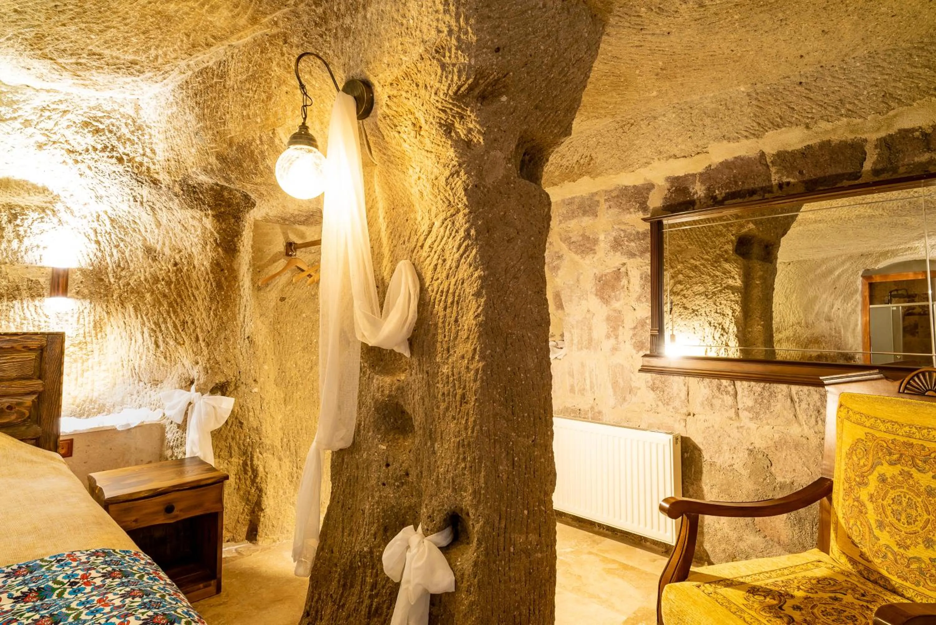 Decorative detail, Bed in Cappadocia inans Cave & Swimming Pool Hot