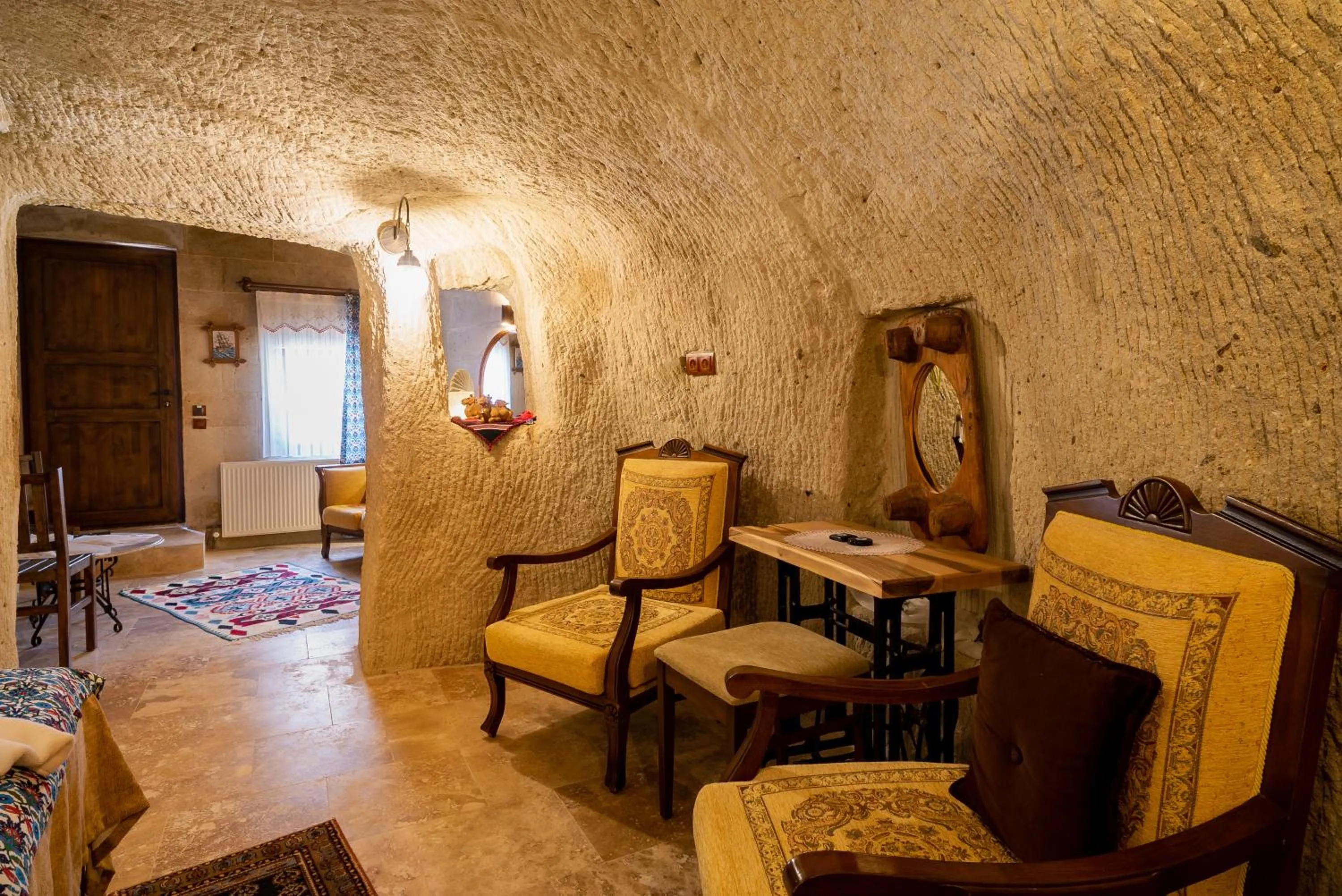 Seating area in Cappadocia inans Cave & Swimming Pool Hot