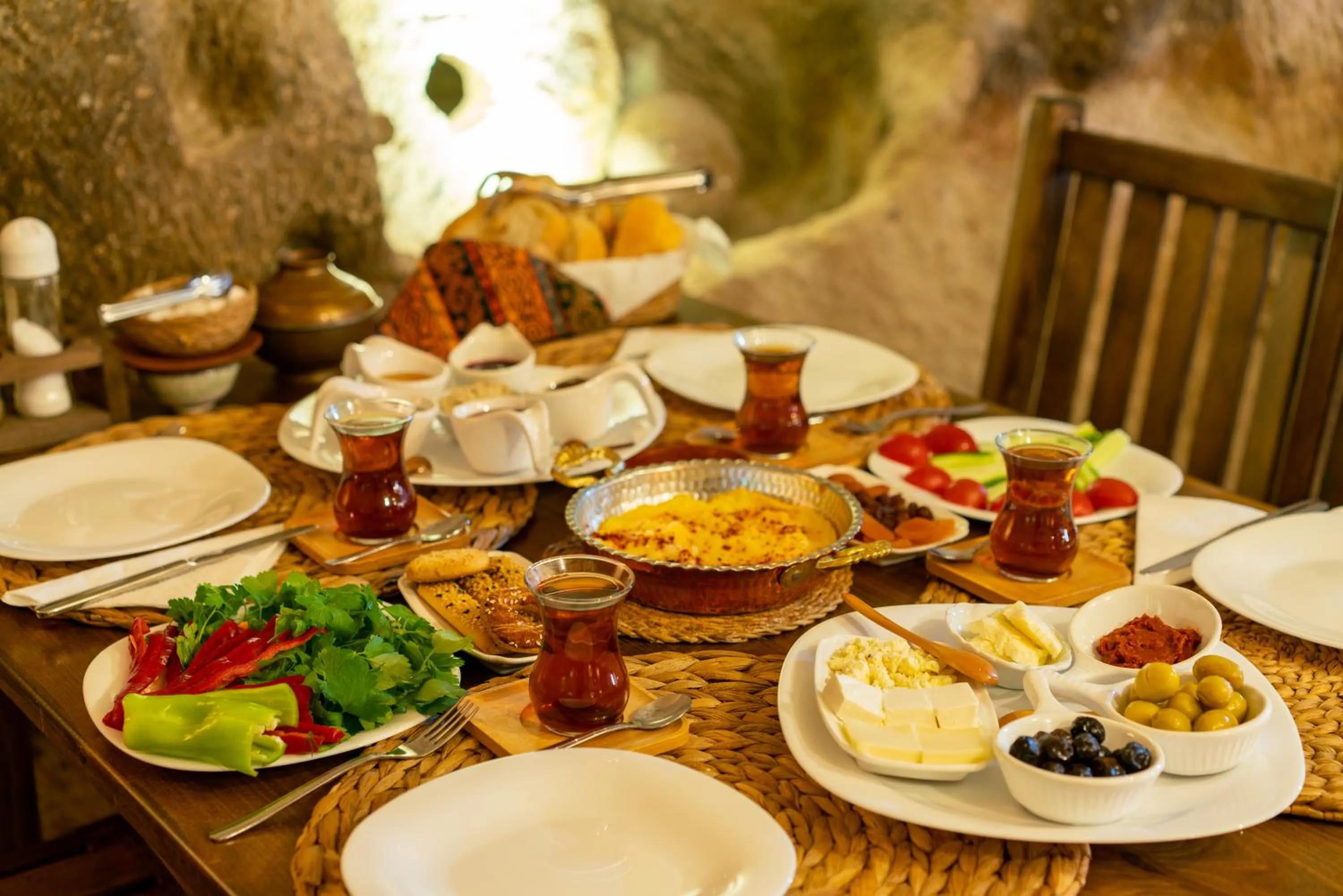 Breakfast in Cappadocia inans Cave & Swimming Pool Hot