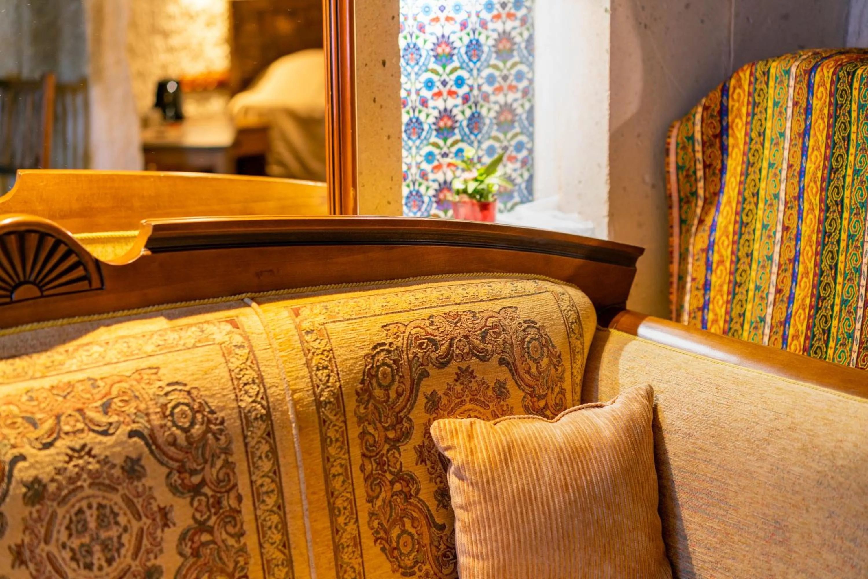 Seating area in Cappadocia inans Cave & Swimming Pool Hot