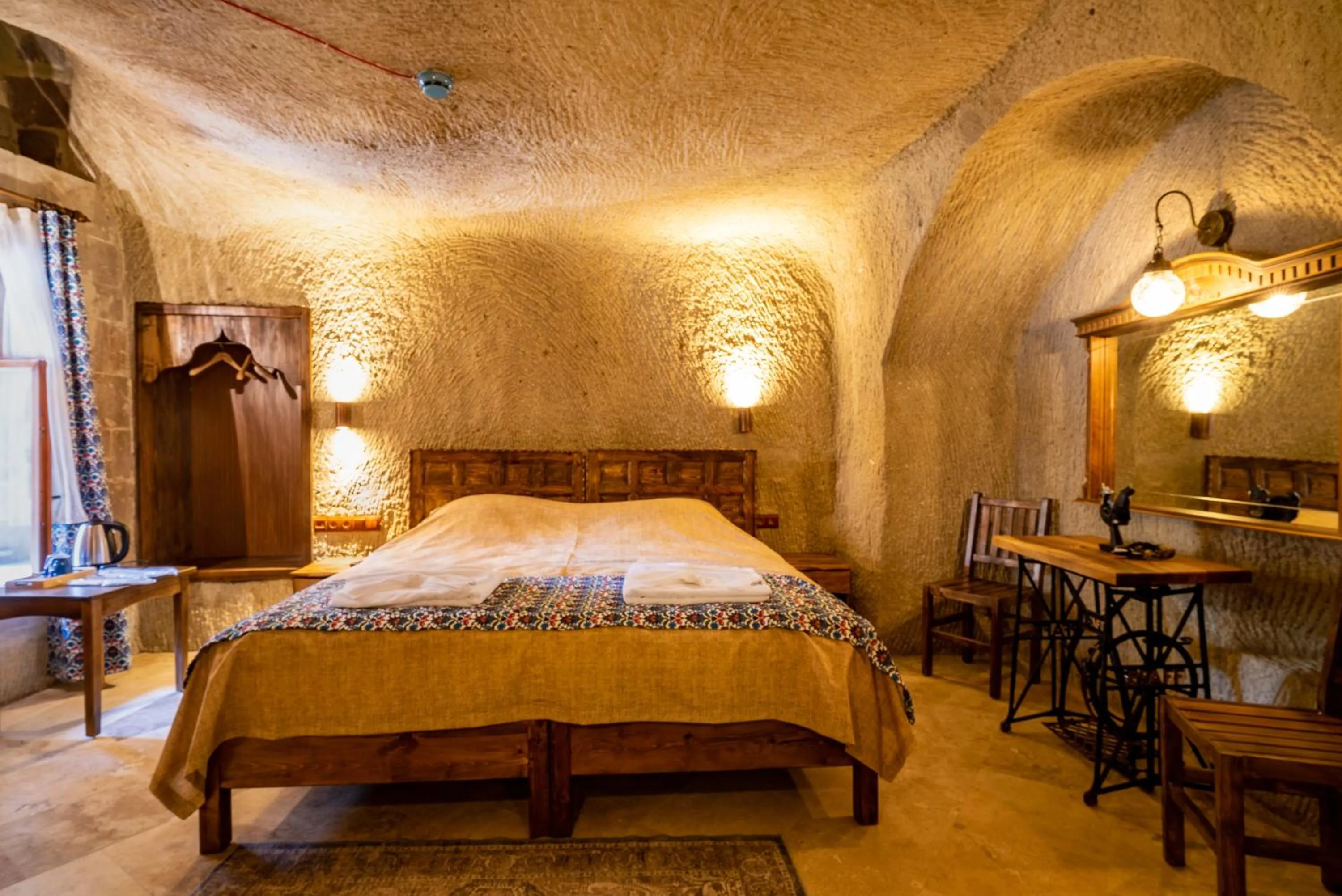 Bedroom, Bed in Cappadocia inans Cave & Swimming Pool Hot