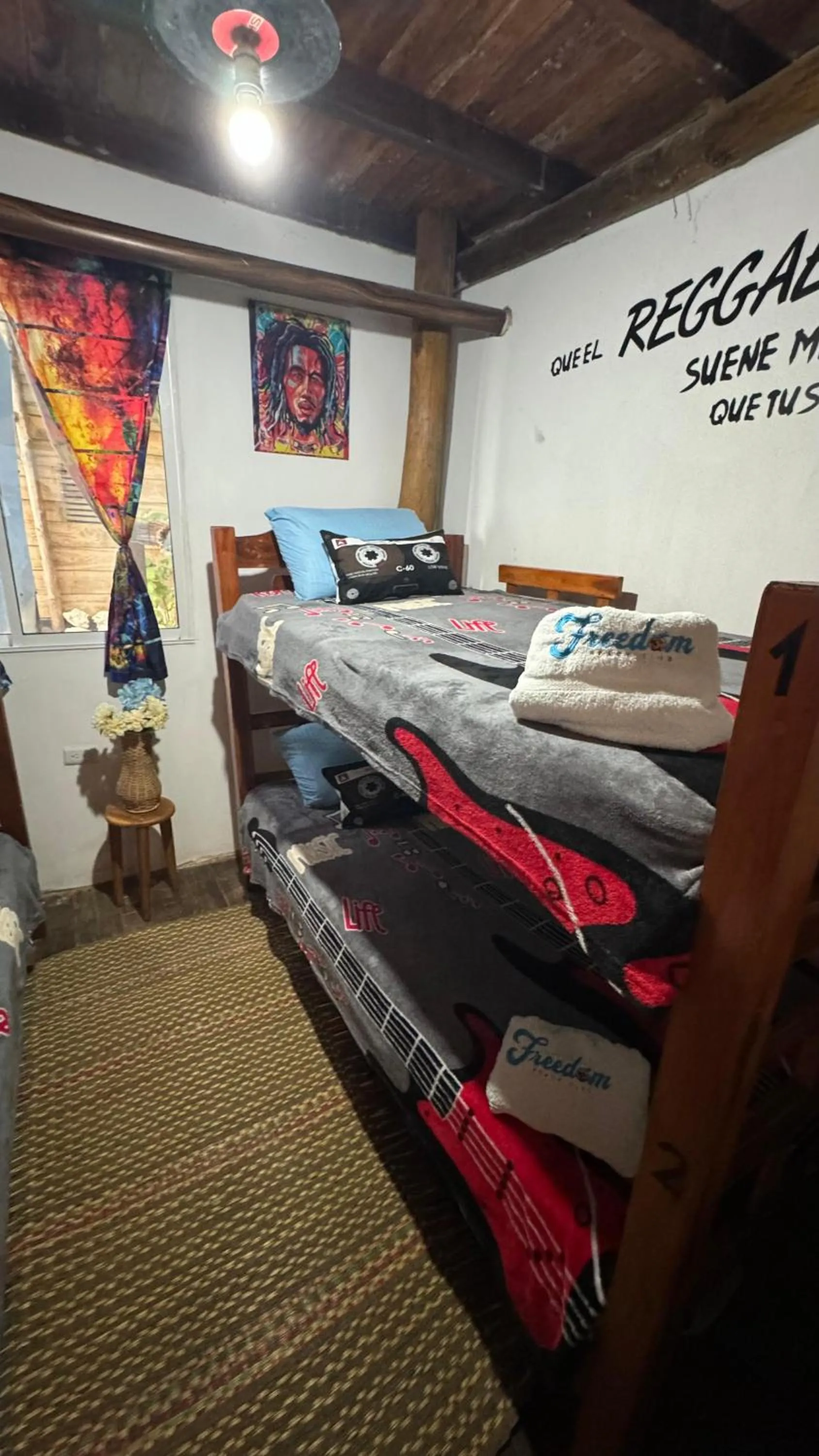 Bed in Freedom Beach Club