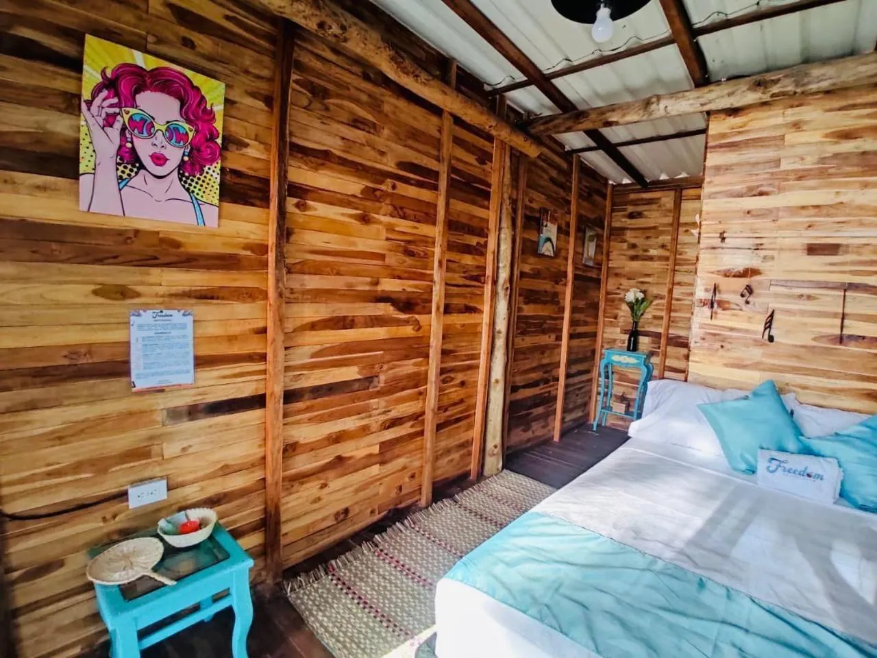 Bed in Freedom Beach Club