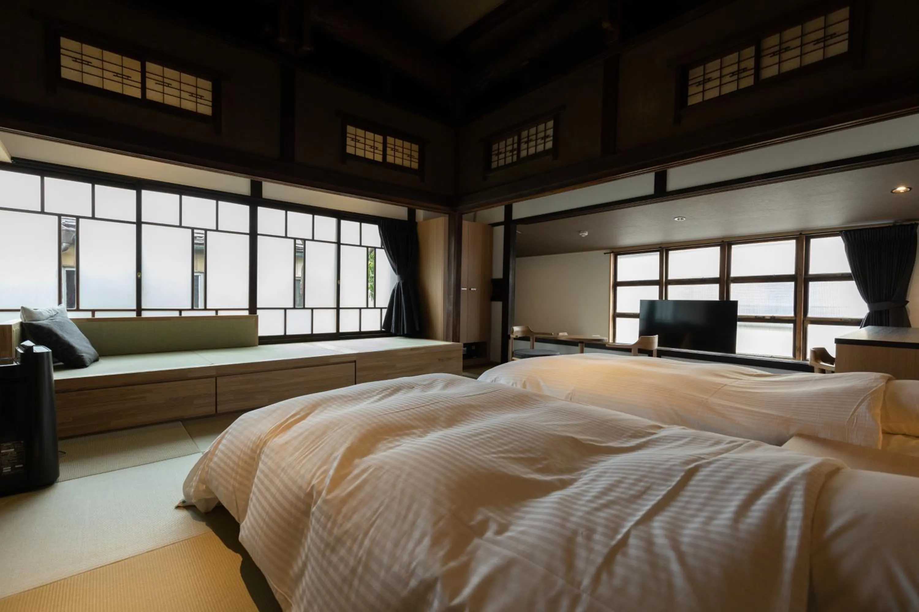 Bed in Classic ＆ modern SELF-STYLED HOTEL 番場おおそね