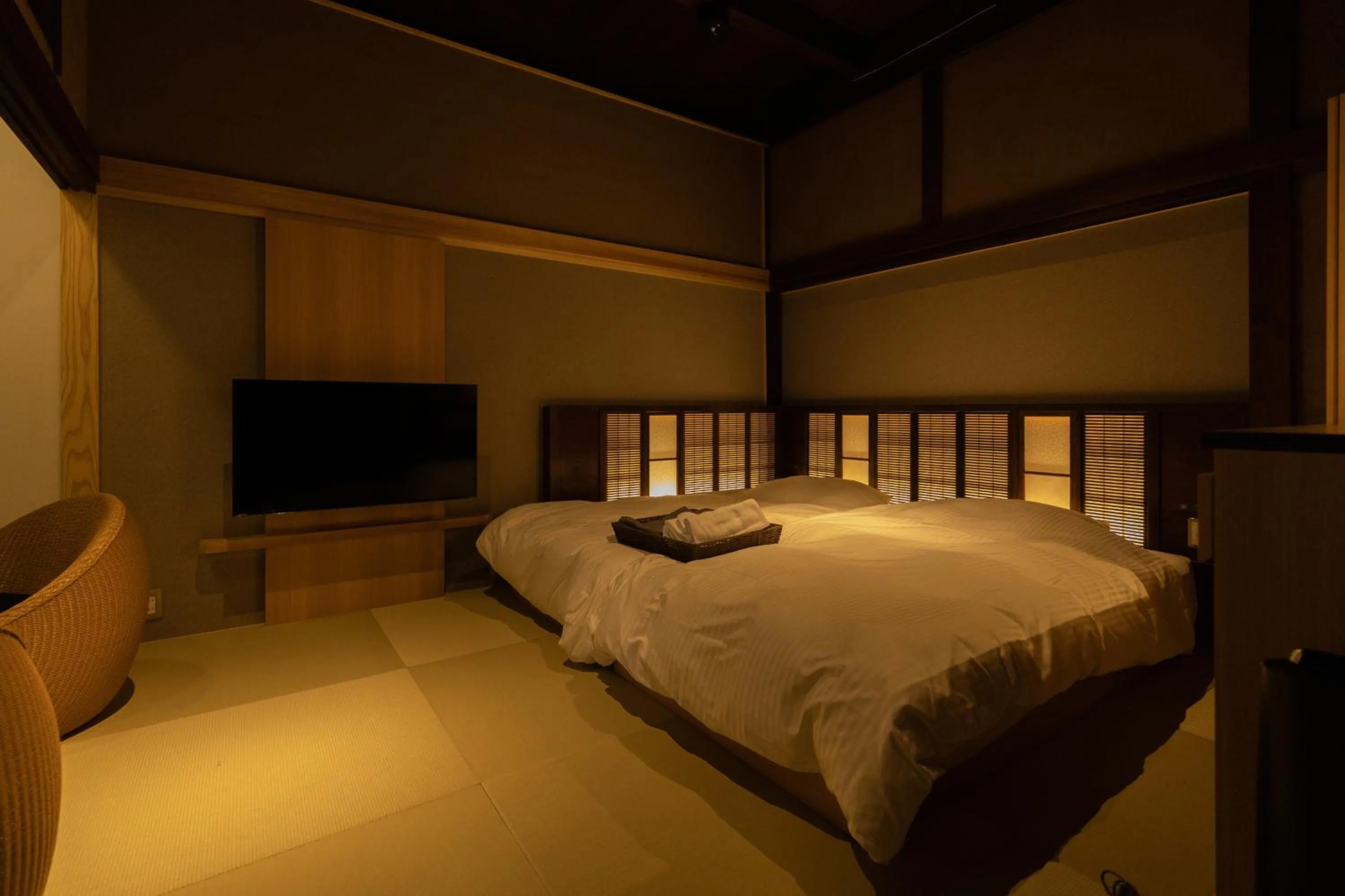 Bed in Classic ＆ modern SELF-STYLED HOTEL 番場おおそね