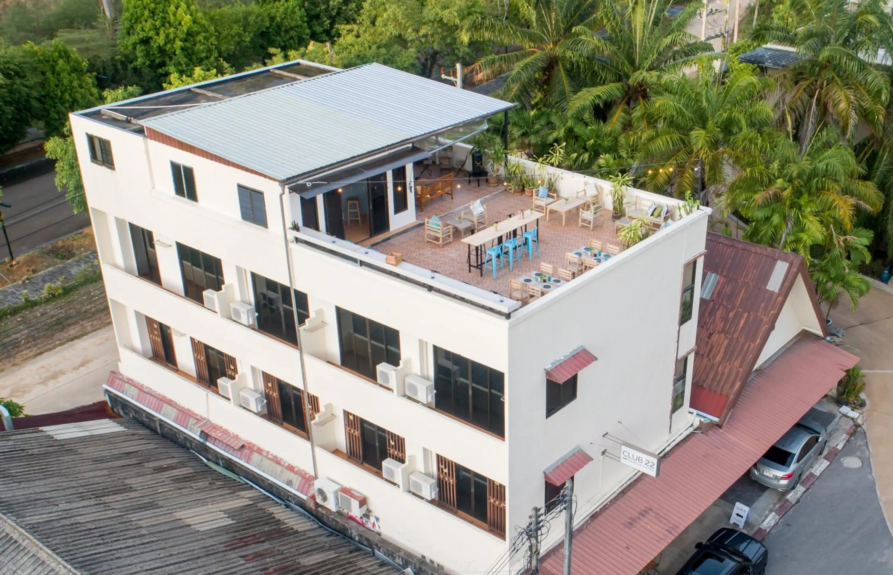 Property building in Club22 Kamala Suites, Kamala Beach