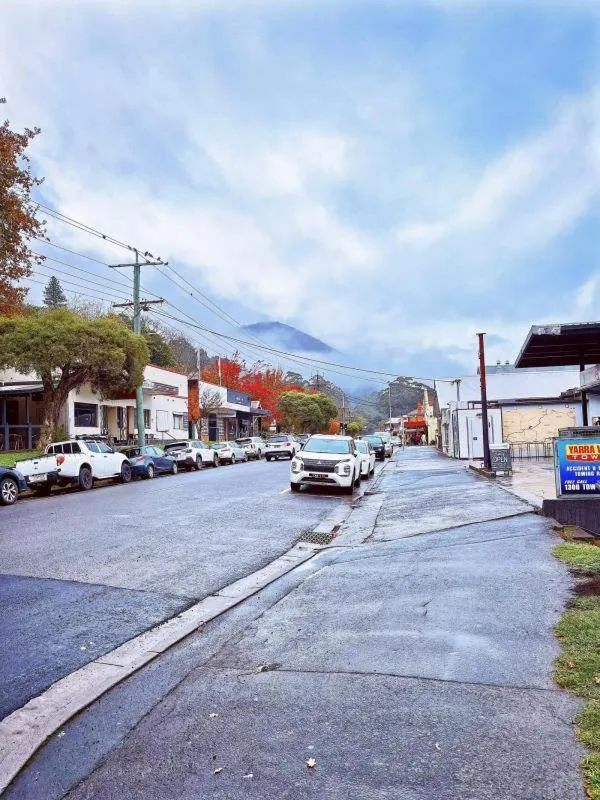 Garden in Green Gables Motel in Warburton